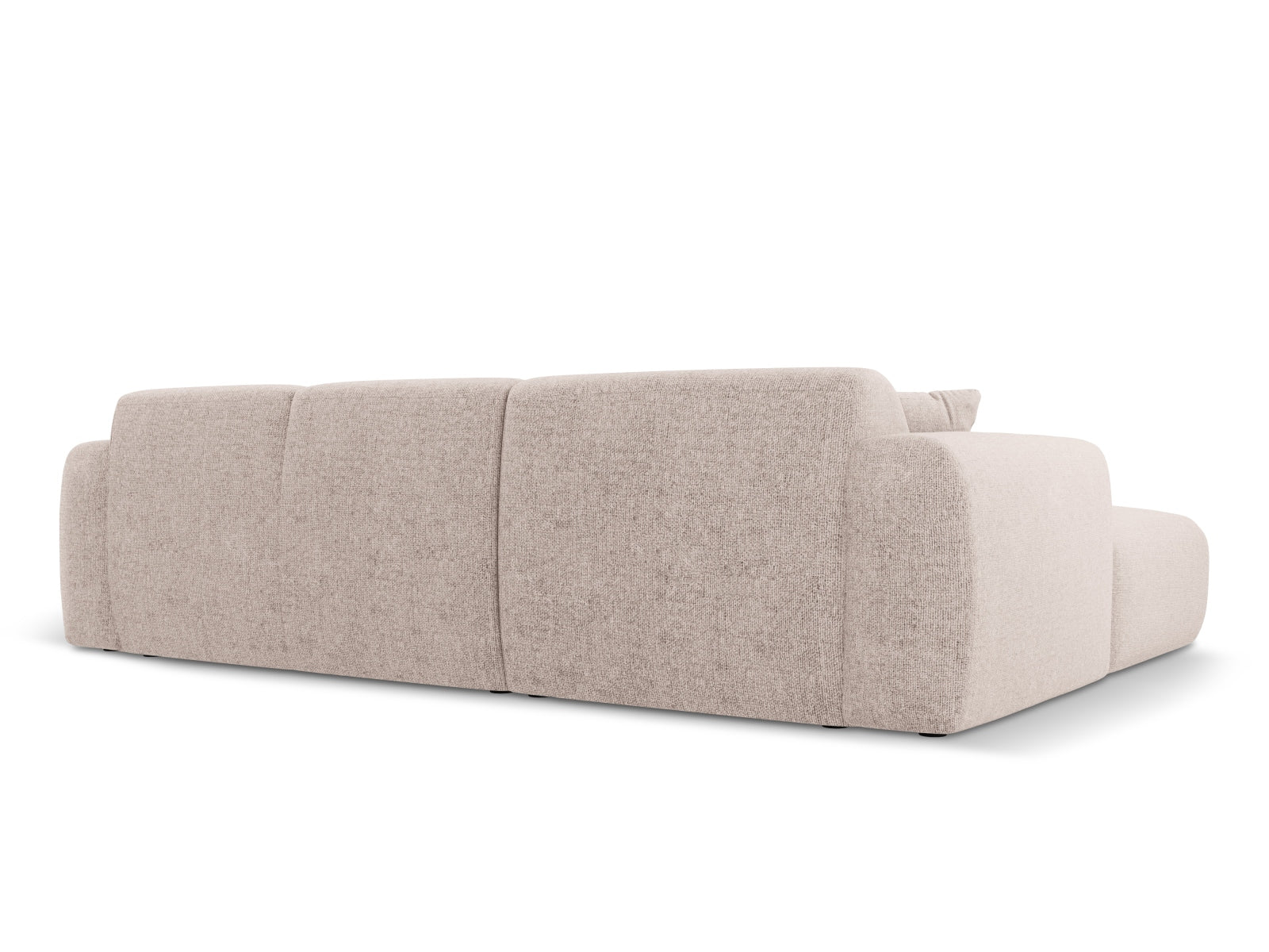 Modernes Nolio Ecksofa in sanftem Beige, 4-Sitzer, 170 cm, ideal für gemütliche und stilvolle Wohnambiente von Cosmopolitan Design.