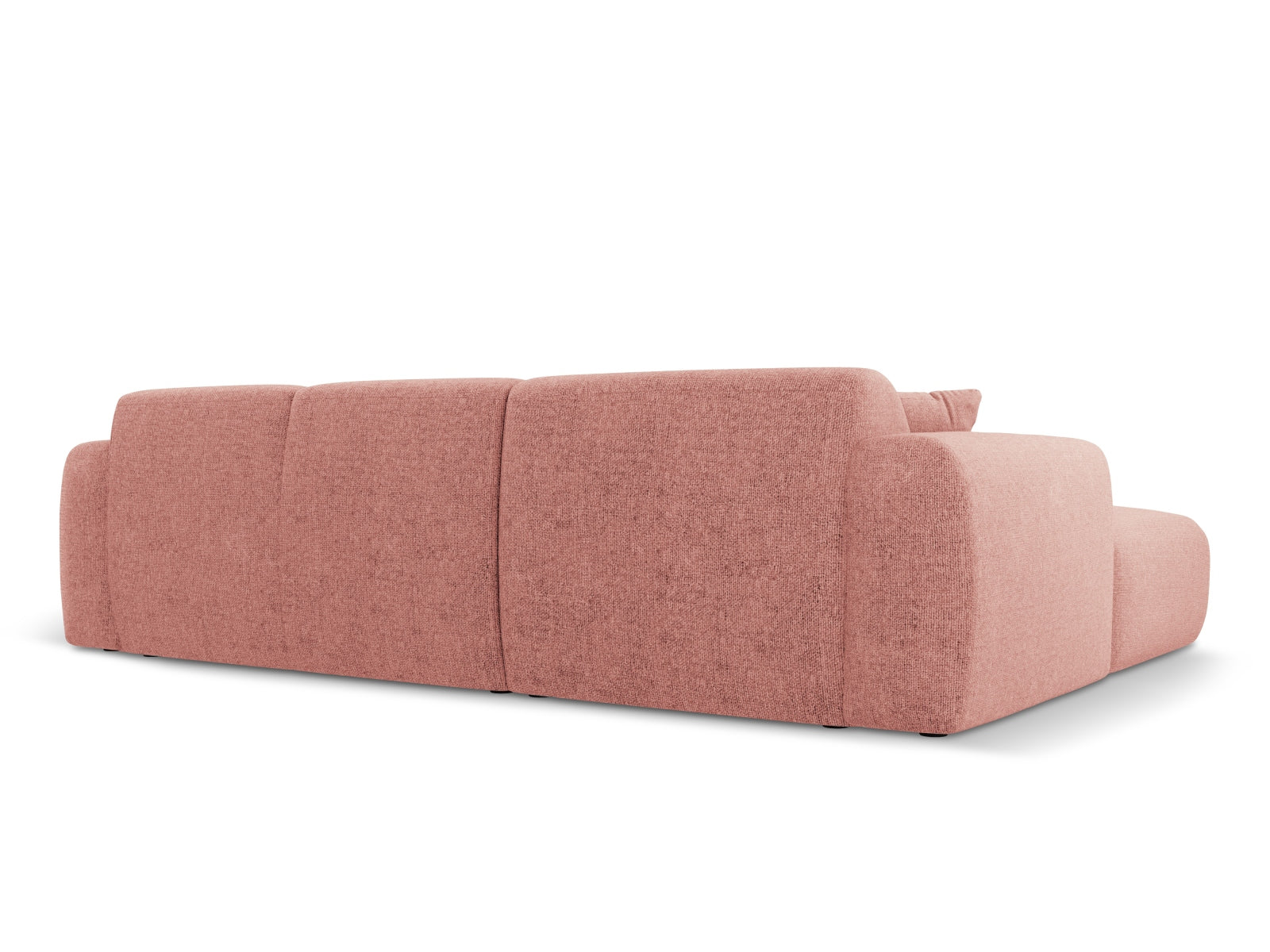 Modernes Nolio Ecksofa in sanftem Pink, 4-Sitzer, 170cm, ideal für gemütliche und stilvolle Wohnräume, erhältlich bei Cosmopolitan Design.