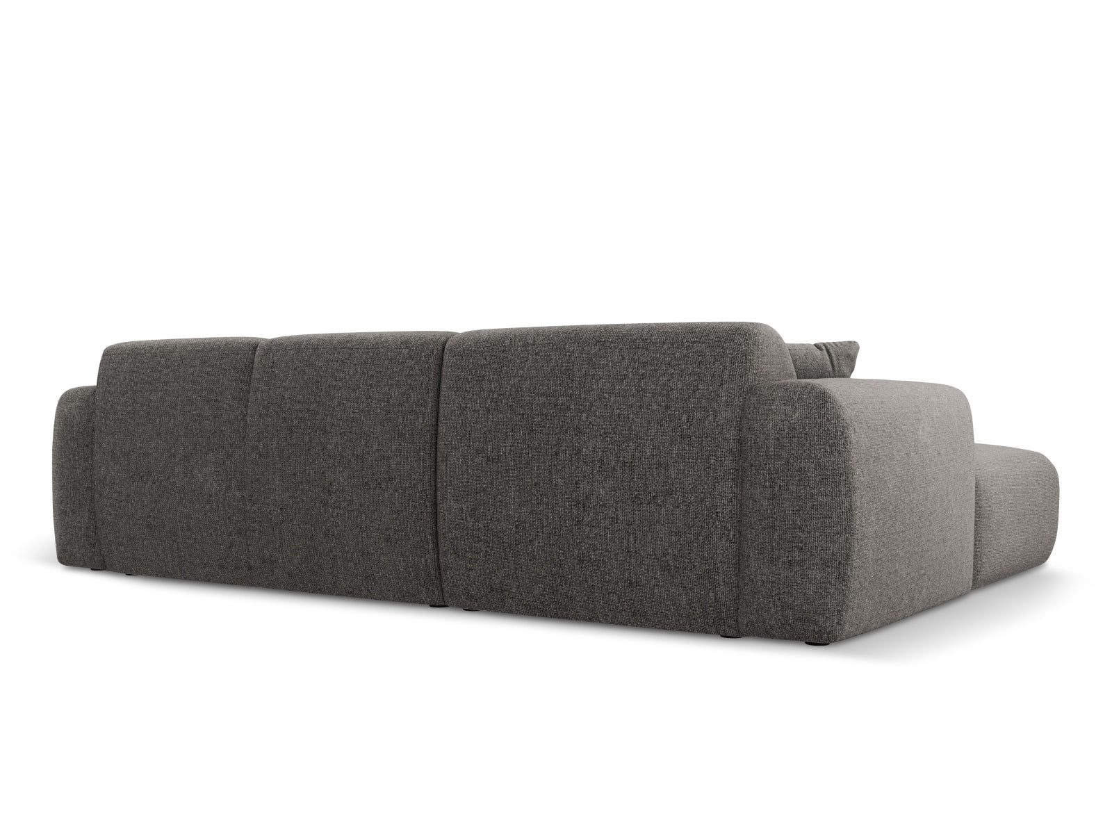 Modernes Nolio Ecksofa rechts, 4-Sitzer, 170 cm in schickem Grau, ideal für gemütliche Wohnräume, entworfen von Cosmopolitan Design.