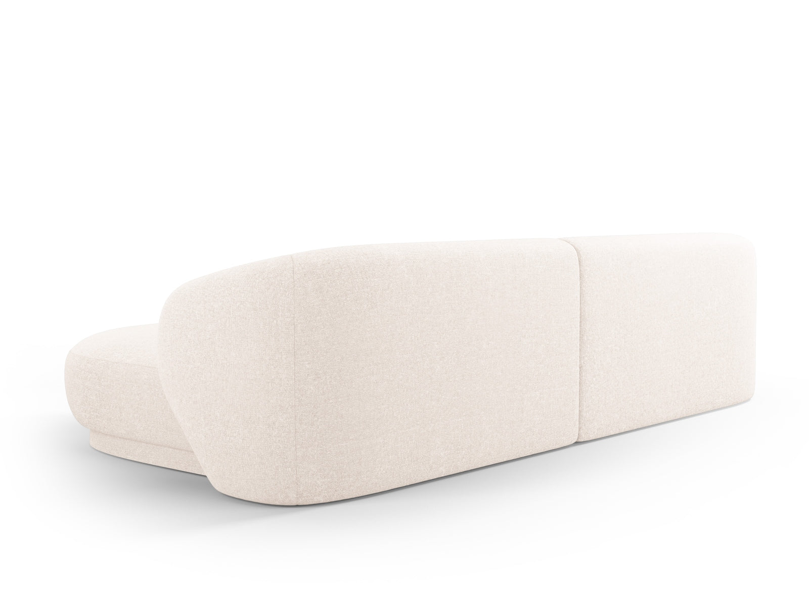 Entdecken Sie das elegante Camden Ecksofa rechts 4 Sitzer von Cosmopolitan Design – stilvolles Velours für höchsten Komfort und modernes Wohnen!