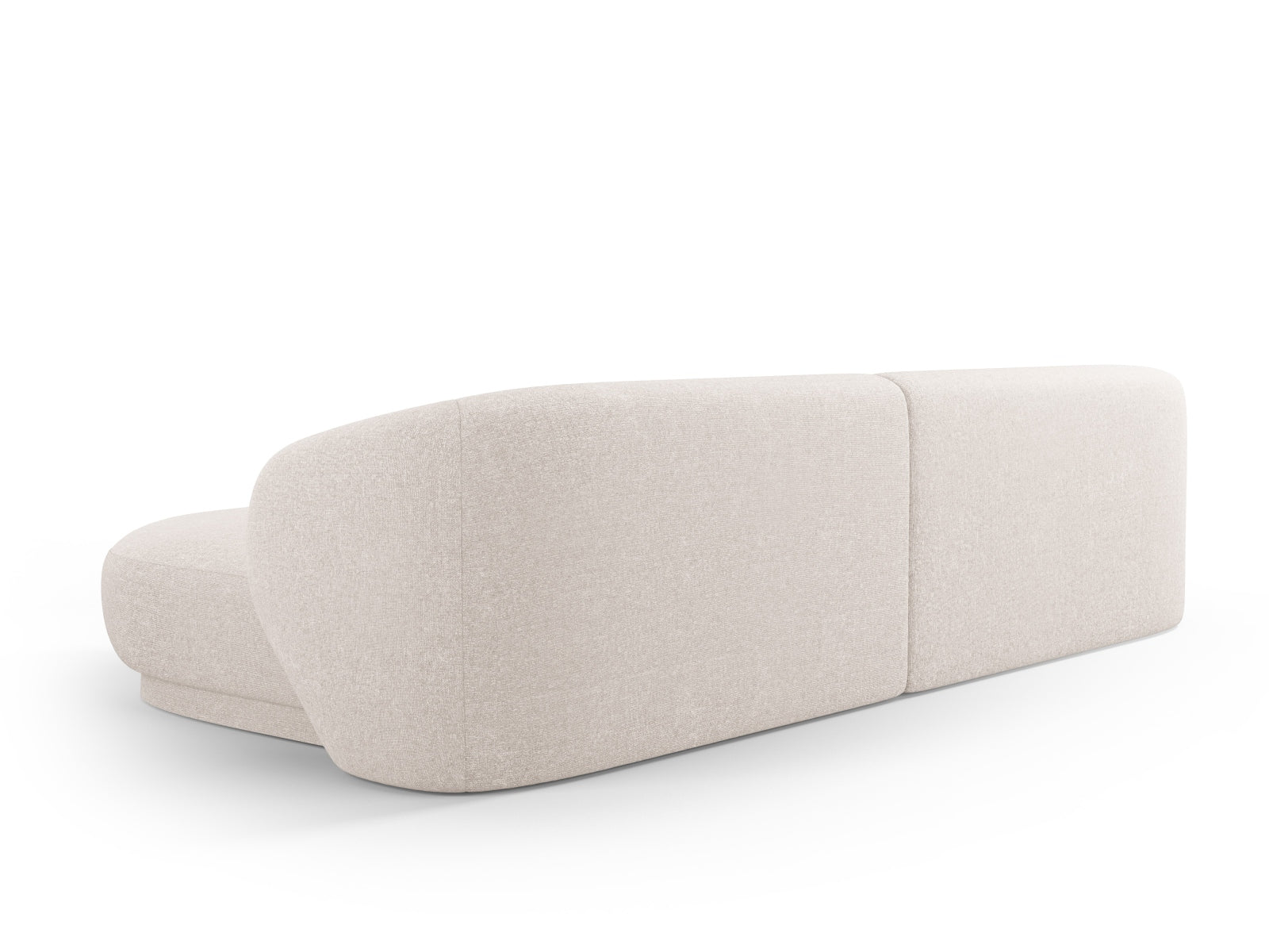 Erleben Sie das stilvolle Camden Ecksofa rechts 4 Sitzer von Cosmopolitan Design – luxuriöses Velours, perfekt für Ihr modernes Zuhause und ultimativen Komfort!