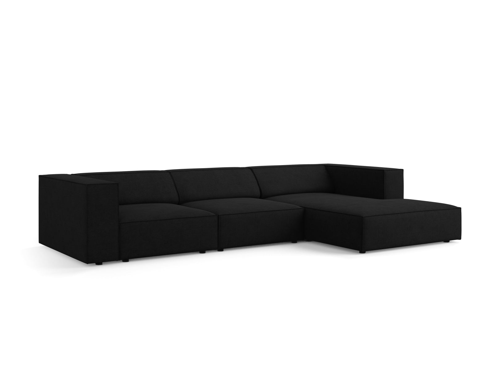 Erleben Sie das stilvolle Arendal Ecksofa rechts 4 Sitzer von Cosmopolitan Design – perfekt für moderne Wohnkonzepte und ultimativen Sitzkomfort.