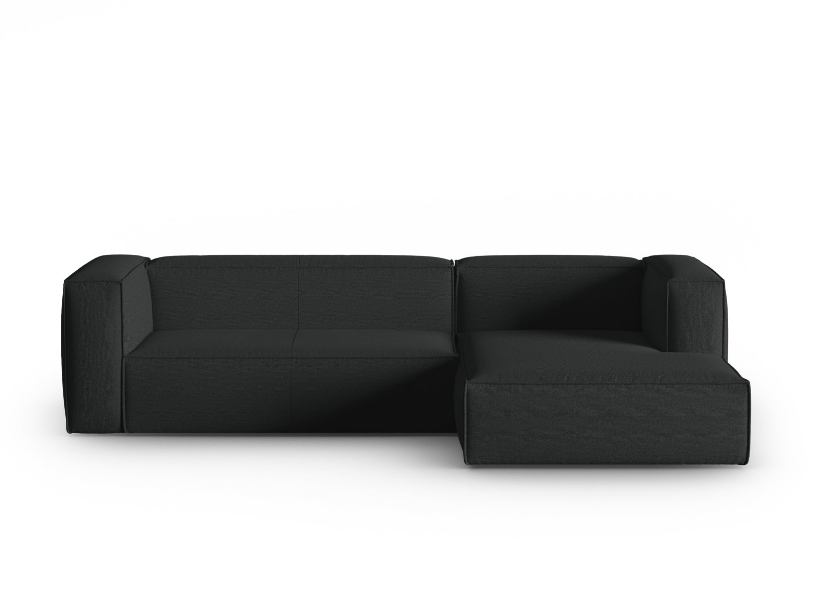 Mackay Ecksofa rechts 4 Sitzer in Anthracite präsentiert im Onlineshop von KAQTU Design AG. Ecksofa rechts ist von Cosmopolitan Design