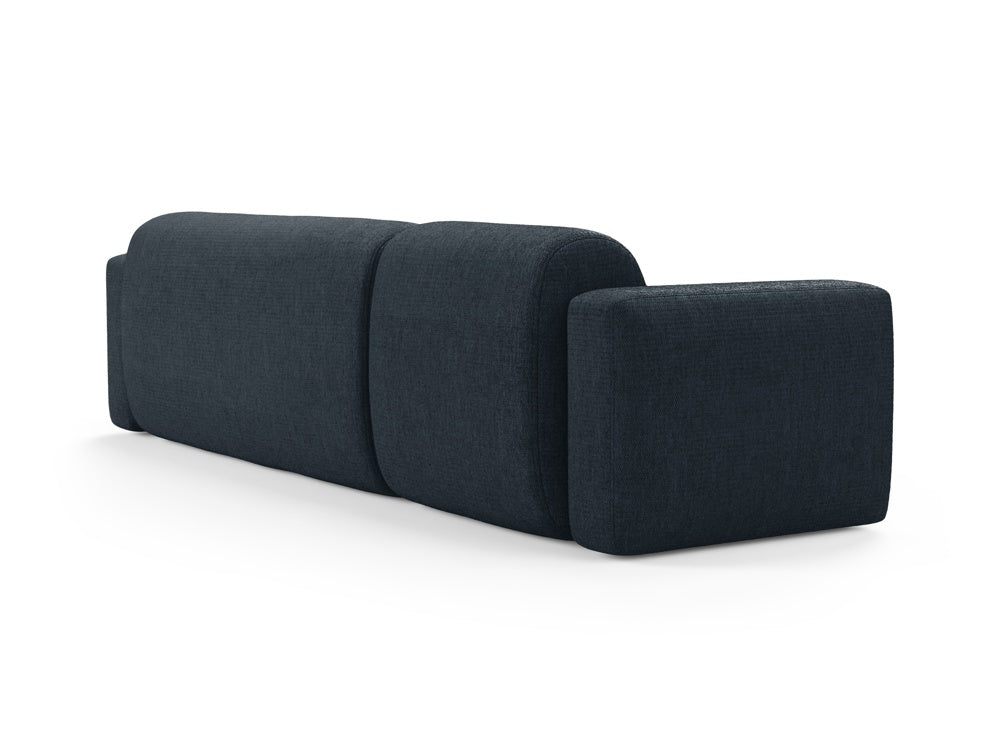Stylisches, dunkelblaues Strino Modular Ecksofa, 3-Sitzer, perfekt für zeitgemäße Wohnkonzepte, angeboten von Cosmopolitan Design.