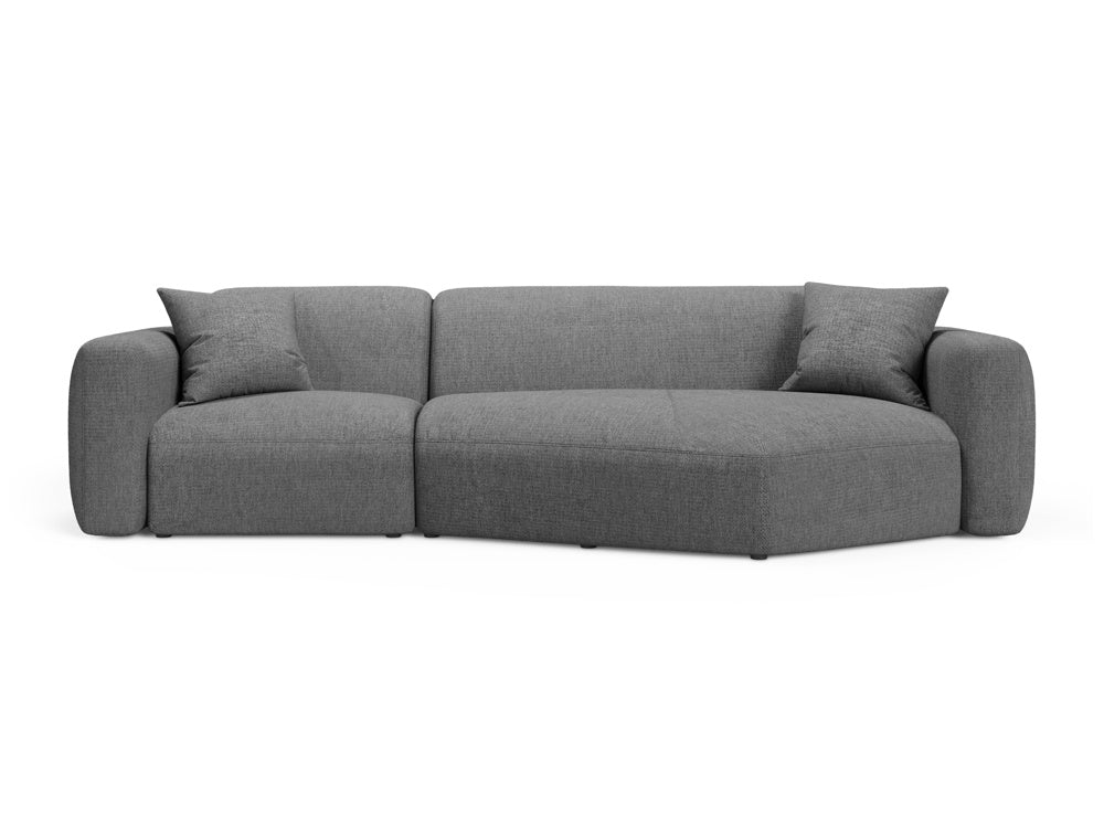 Strino Modular Ecksofa rechts 3 Sitzer in Grey präsentiert im Onlineshop von KAQTU Design AG. Ecksofa rechts ist von Cosmopolitan Design
