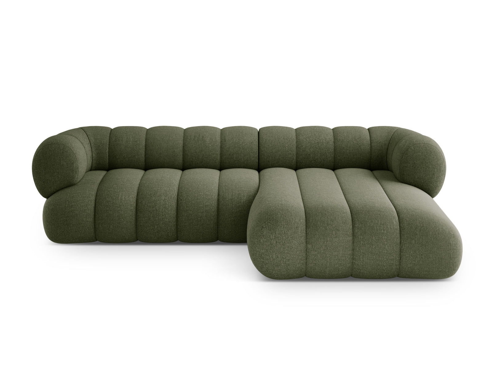 Koge Ecksofa 5 Sitzer 165cm in Green präsentiert im Onlineshop von KAQTU Design AG. Ecksofa ist von Cosmopolitan Design