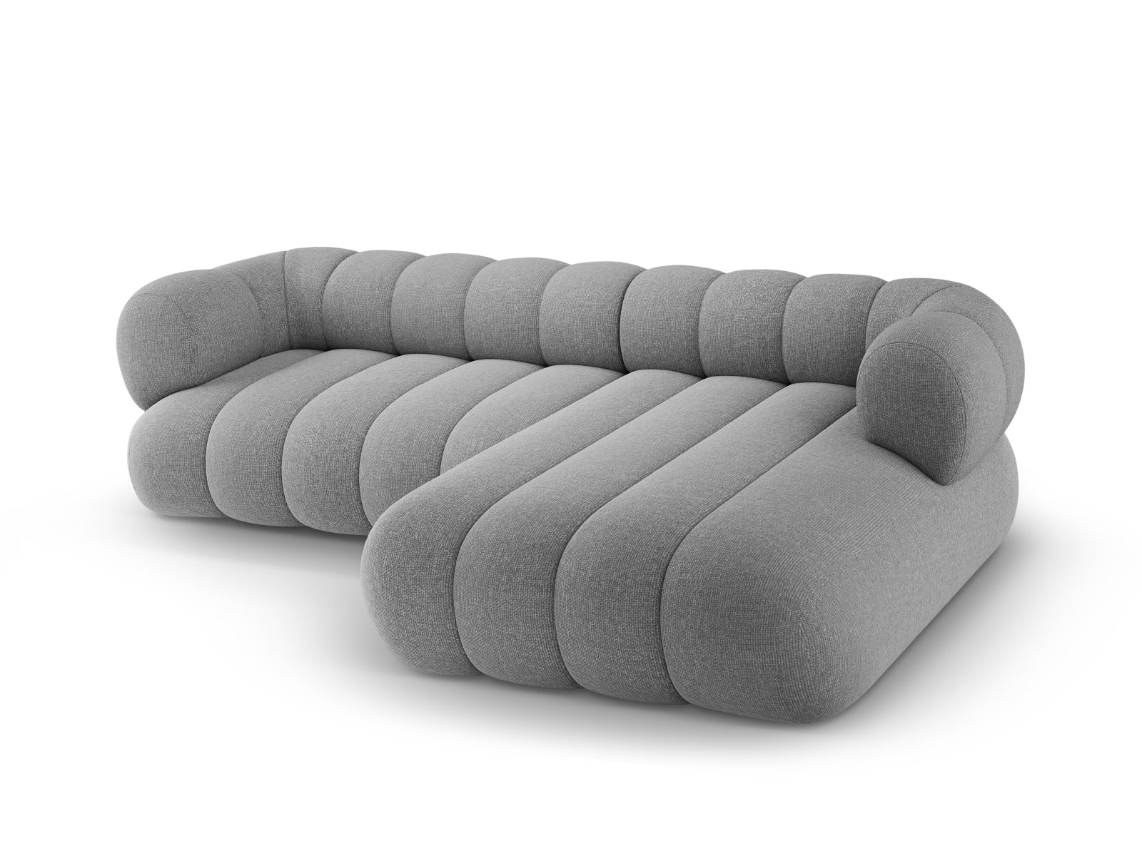 Elegantes Koge Ecksofa in Navy Blue-Eden, 5-Sitzer, 165 cm, ideal für gemütliche und moderne Wohnambiente von Cosmopolitan Design.