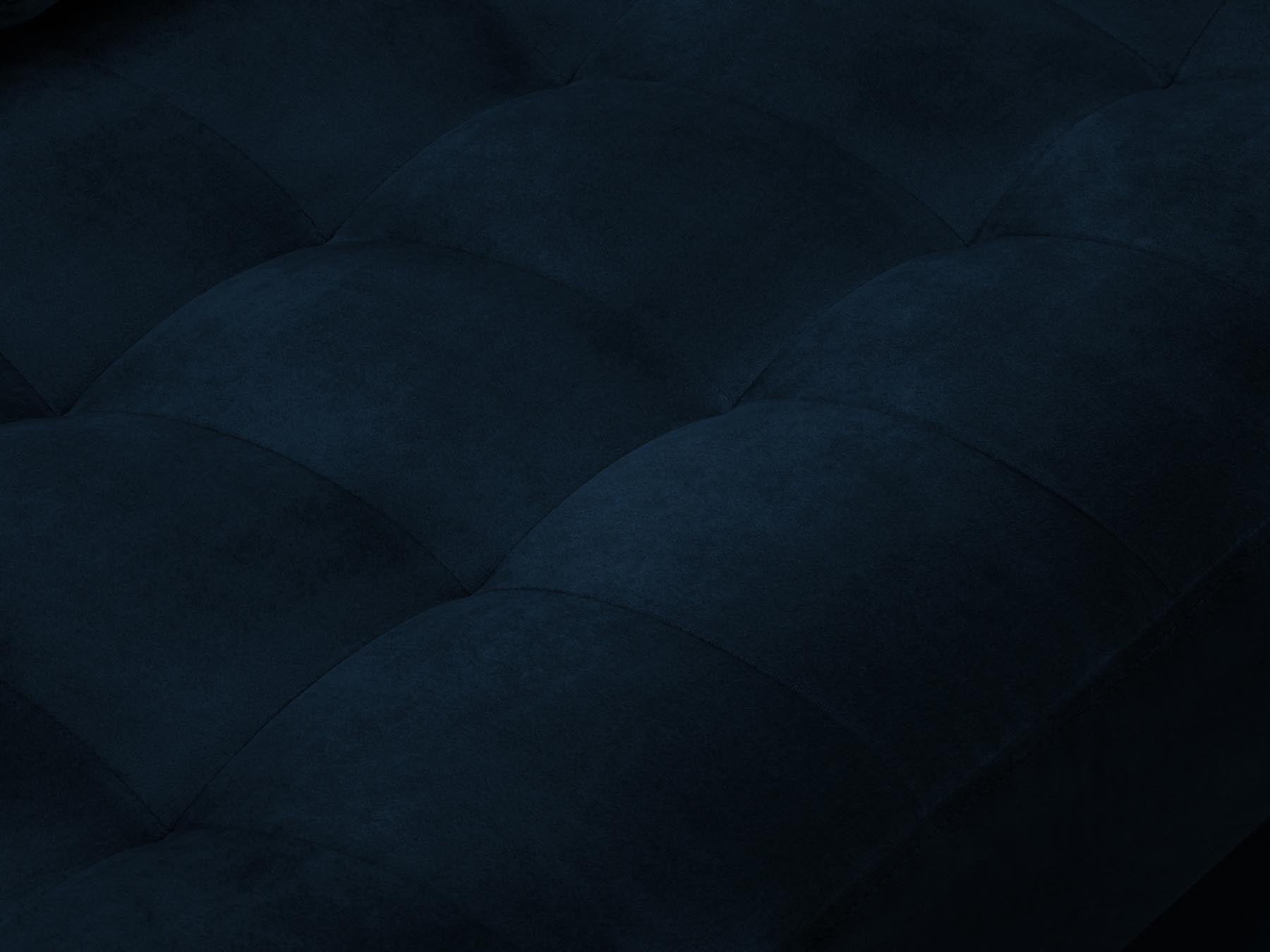 Elegantes 4-Sitzer Ecksofa rechts Aspen in Royal Blue, ideal für entspannte Stunden und geschmackvolle Wohnräume.