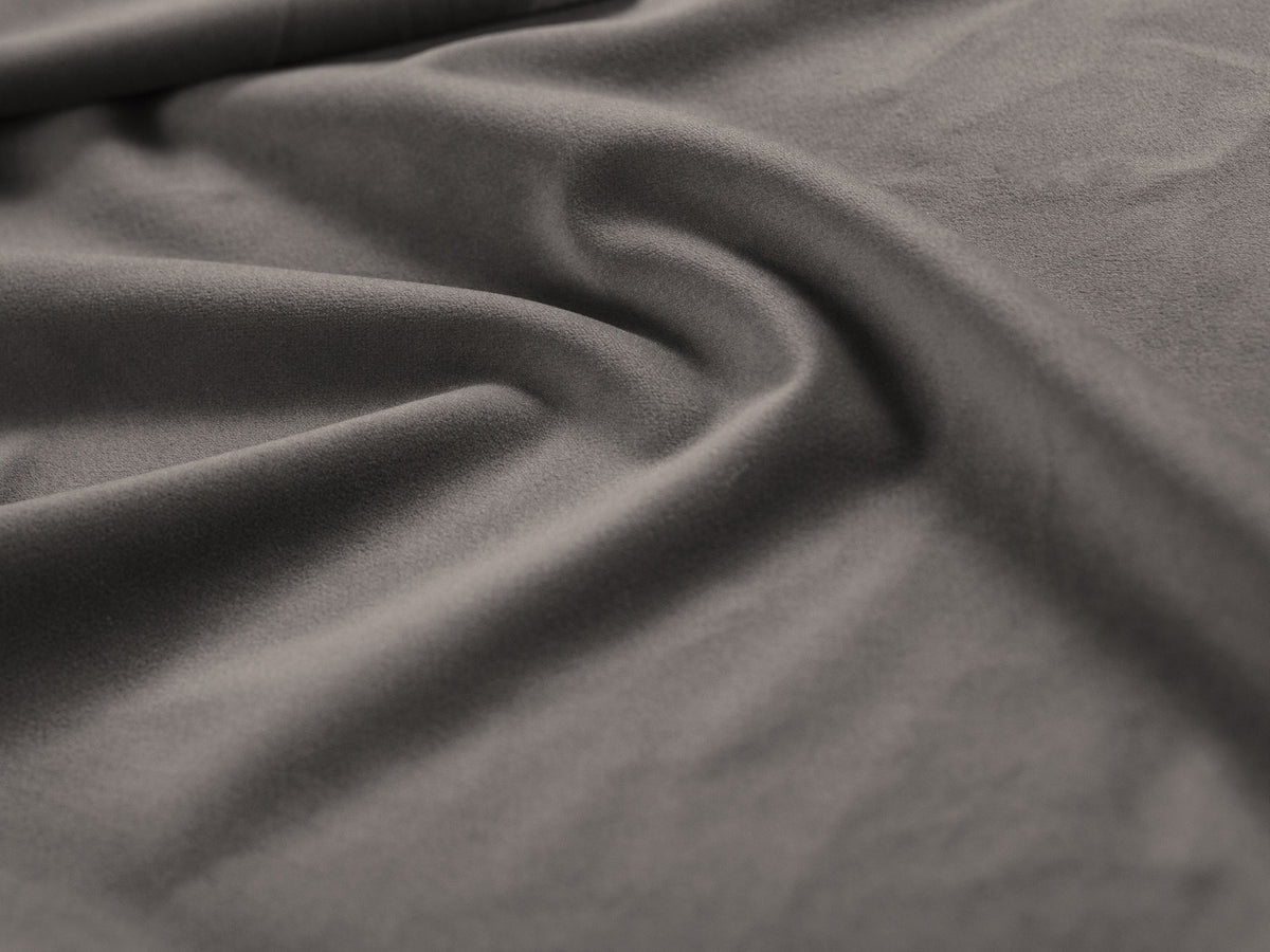 Ecksofa rechts Bali von Cosmopolitan Design mit Récamière, Stoffbezug und Metallbeinen