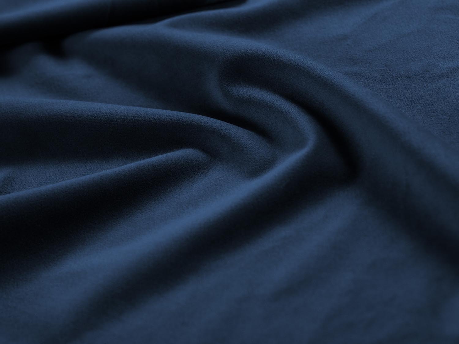 Modernes, luxuriöses Ecksofa in Royal Blue, 5-Sitzer, perfekt für gemütliche Wohnzimmer. Hochwertige Verarbeitung von Cosmopolitan Design.