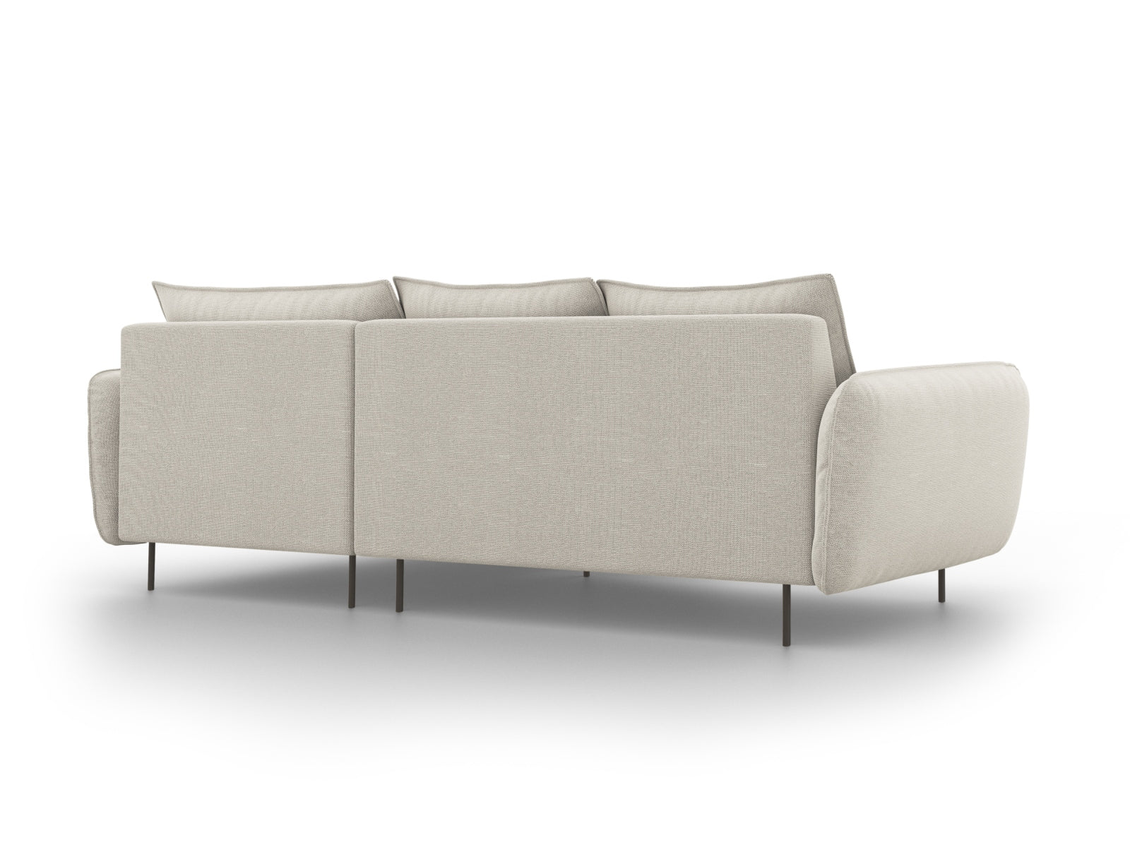 Entdecken Sie das elegante Vienna Ecksofa rechts 5 Sitzer 170cm von Cosmopolitan Design – ideal für Komfort und stilvolle Wohnräume.