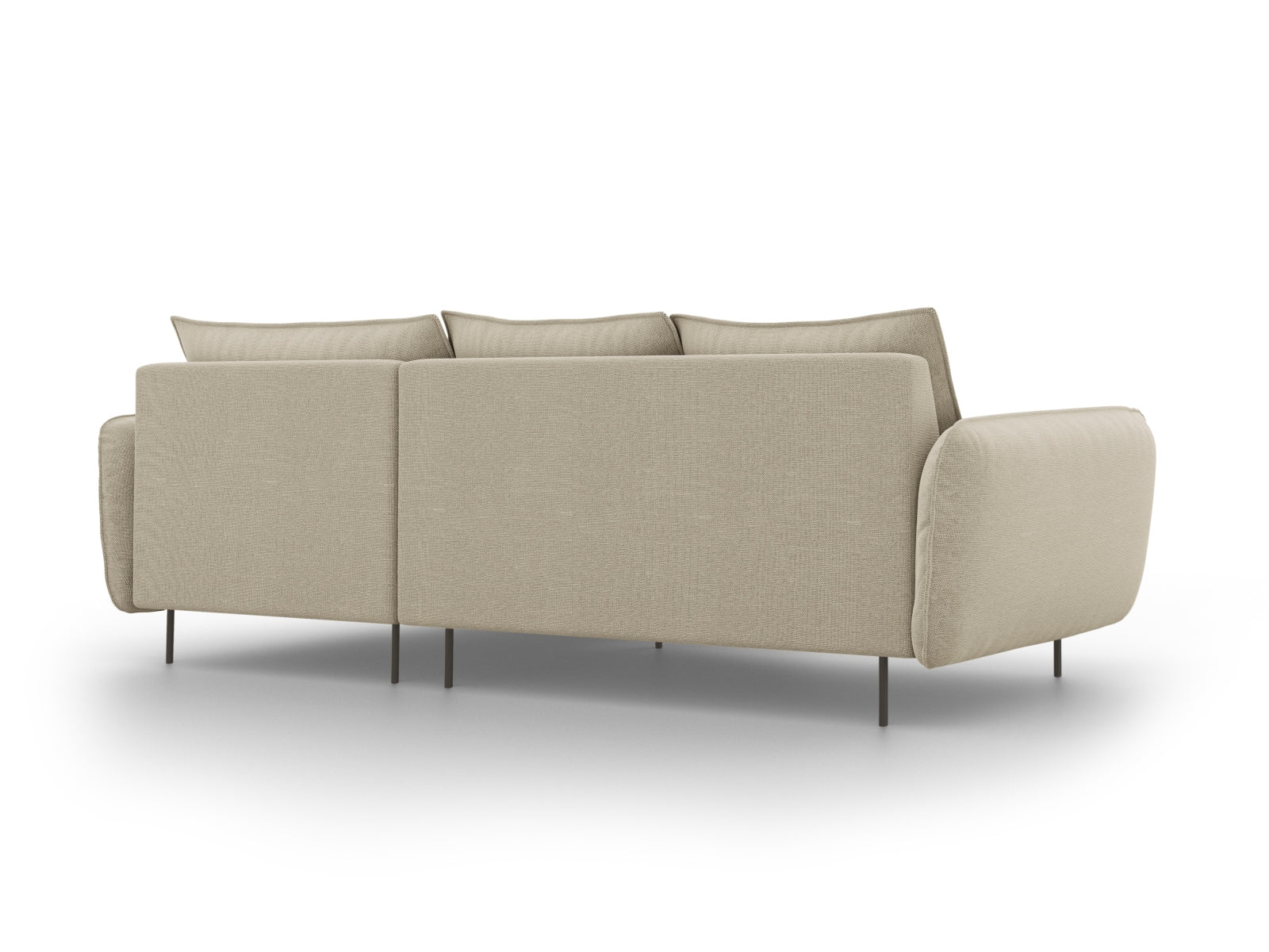 Entdecken Sie das elegante Vienna Ecksofa rechts 5 Sitzer 170cm von Cosmopolitan Design – ideal für Komfort und stilvolle Wohnräume.