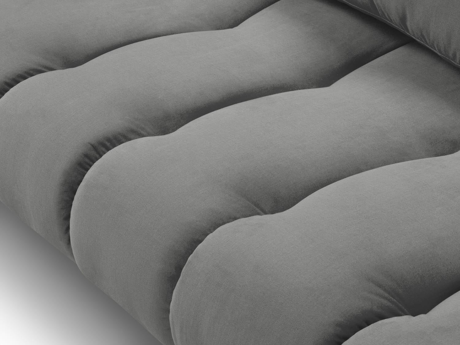 Entdecken Sie das elegante Hastings Velour Ecksofa rechts 5 Sitzer von Cosmopolitan Design – perfekt für Ihr modernes Zuhause und höchsten Sitzkomfort.