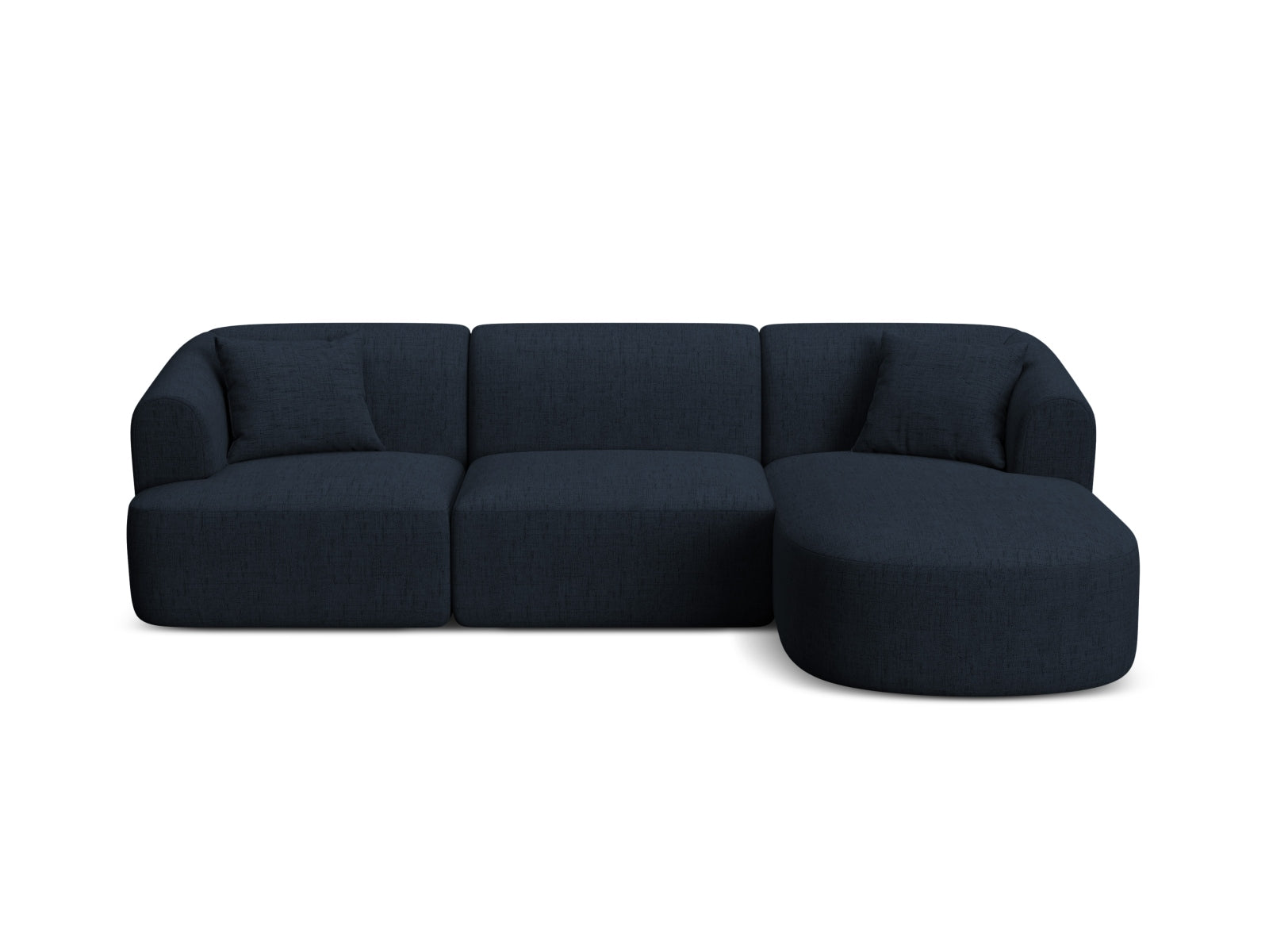 4-Sitzer Ecksofa rechts Campi in Royal Blue-Moly präsentiert im Onlineshop von KAQTU Design AG. Ecksofa rechts ist von Cosmopolitan Design