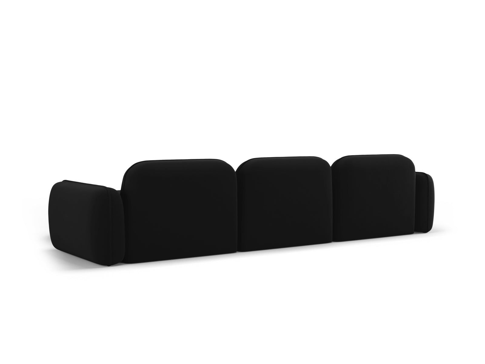 Entdecken Sie das Sydney Velour Modular Ecksofa rechts von Cosmopolitan Design – ein elegantes 4-Sitzer Sofa, das modernen Komfort und stilvolles Design vereint.