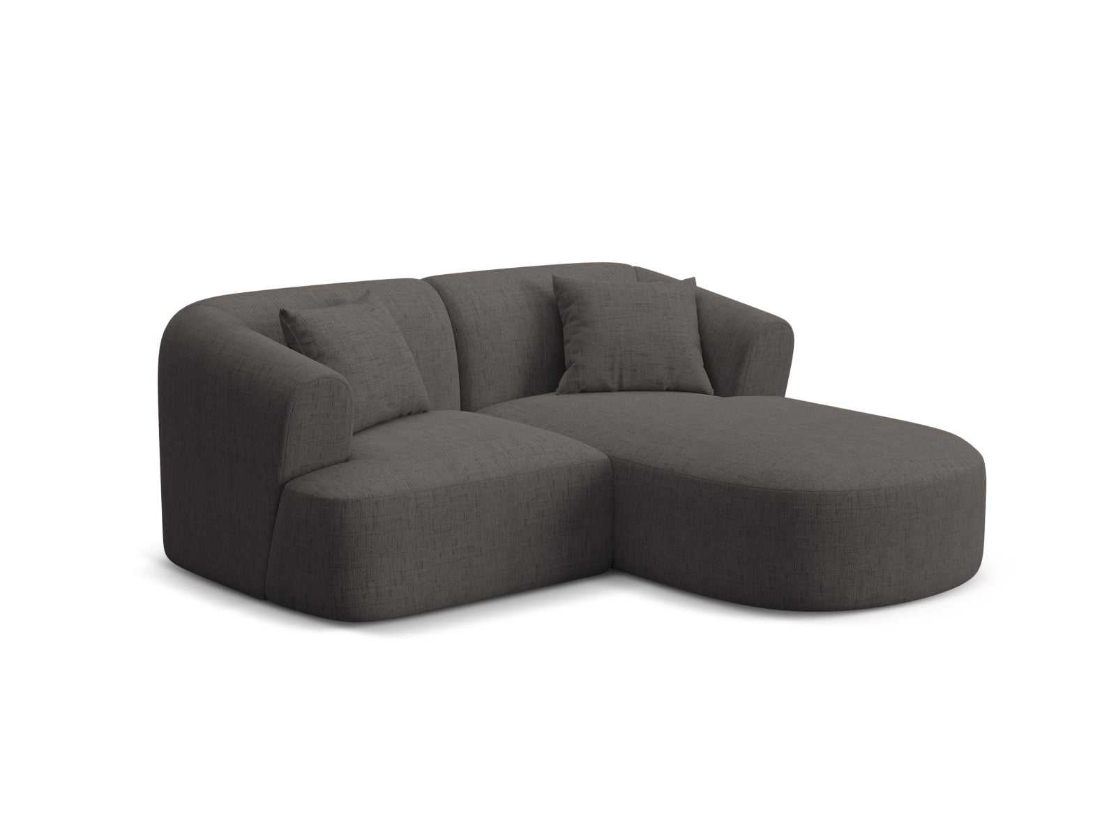 Elegantes 3-Sitzer Ecksofa Campi in Grau, ideal für moderne Wohnräume, präsentiert von Cosmopolitan Design.