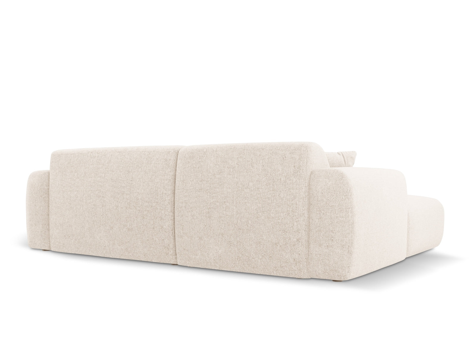 Elegantes Nolio Ecksofa in sanftem Beige, 4-Sitzer, 170cm, ideal für stilvolle Wohnräume und entspannte Stunden. Hochwertige Qualität von Cosmopolitan Design.