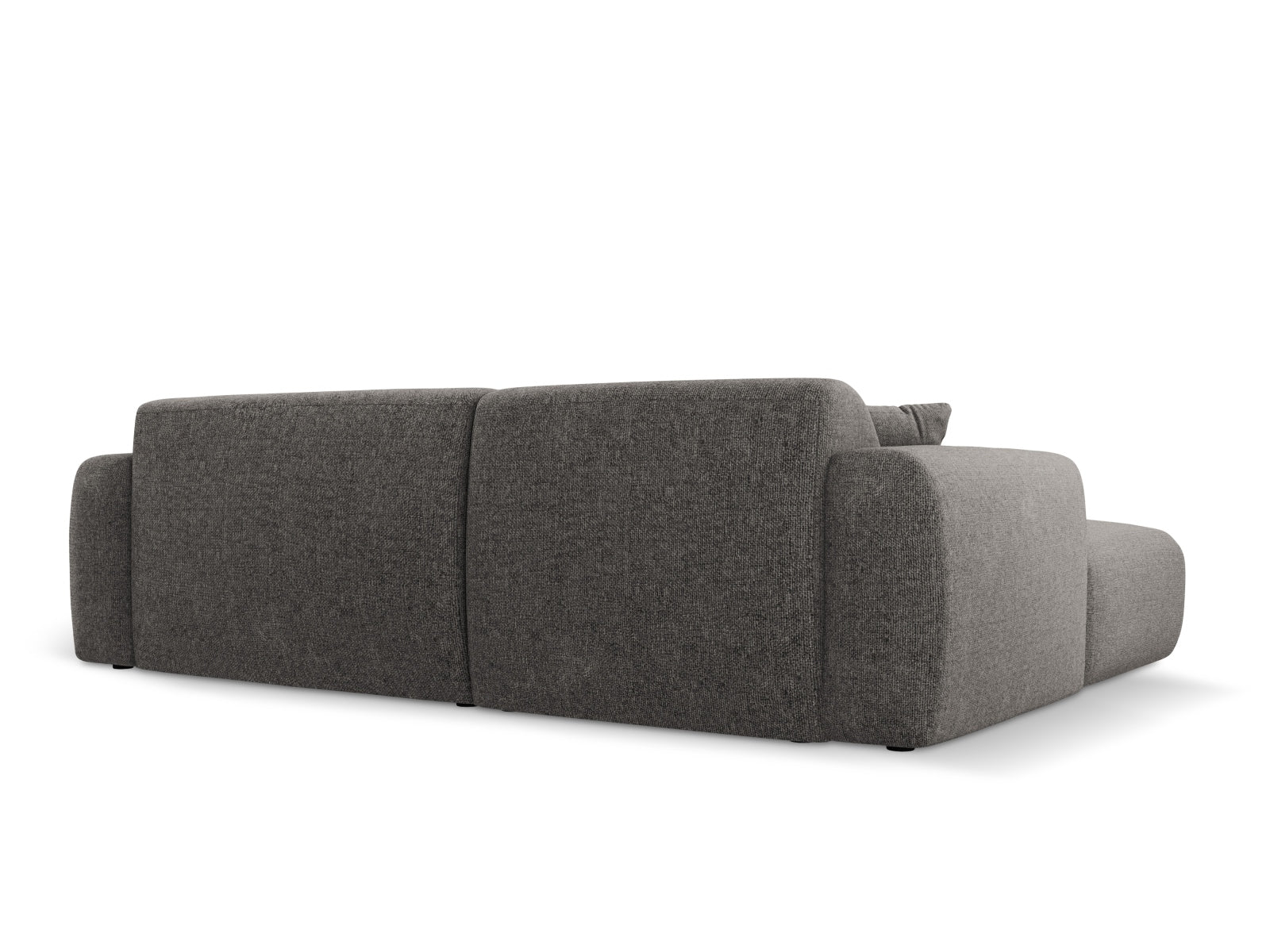 Stylisches Nolio Ecksofa rechts, 4-Sitzer, 170 cm in zeitlosem Grau, ideal für gemütliche Abende und modernes Interieur.