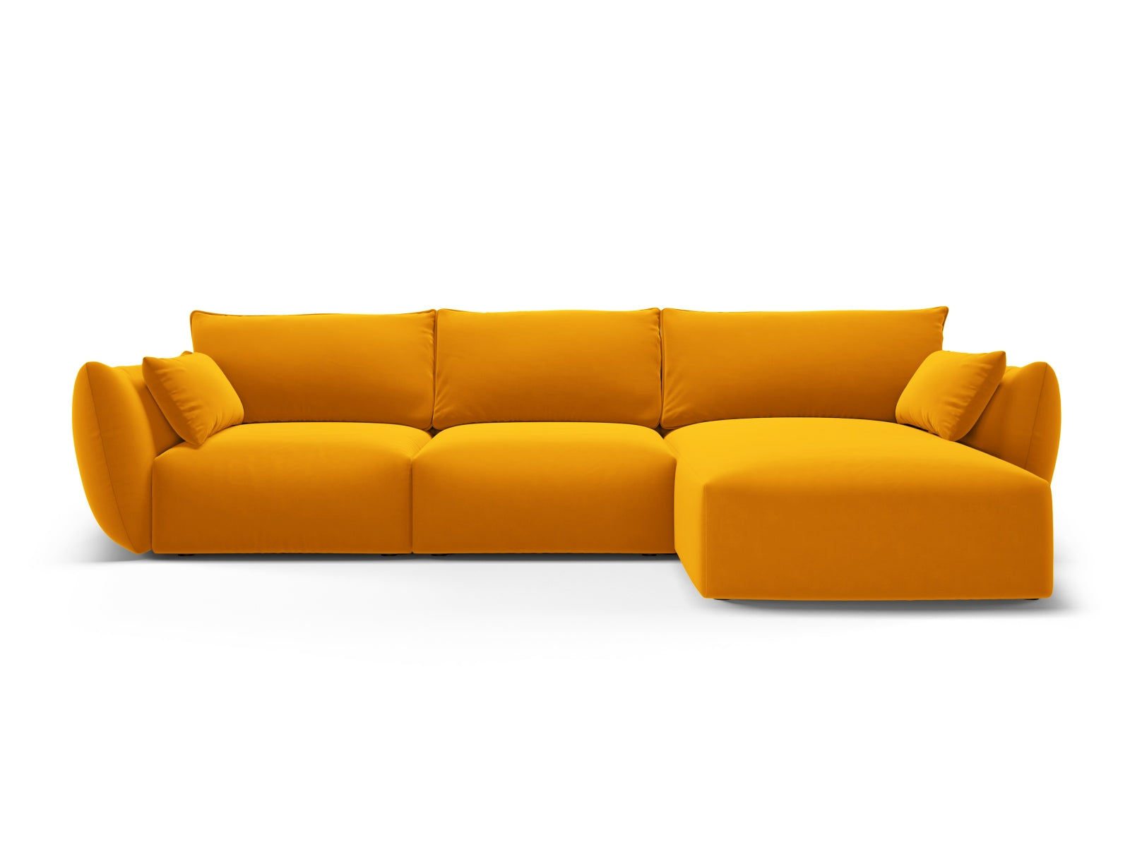 Elegantes 5-Sitzer Ecksofa rechts Matera von Cosmopolitan Design, ideal für modernes Wohnen und entspannte Momente.