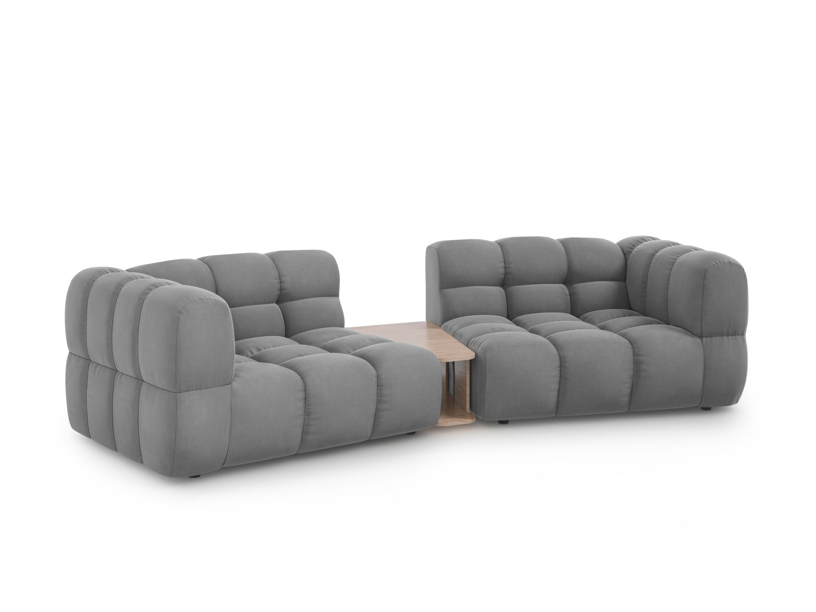Entdecken Sie das elegante Sky Velour Sofa 2 Sitzer 148cm von Cosmopolitan Design – stilvoll, modular und perfekt für Ihr Zuhause!