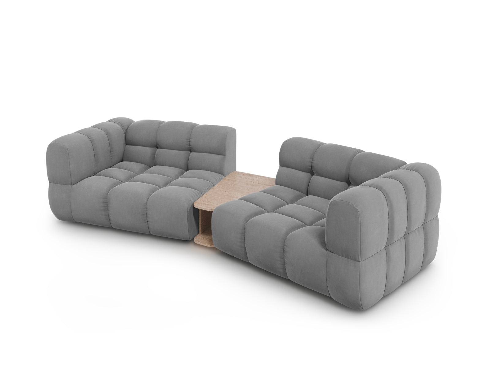 Erleben Sie das Sky Velour Sofa 2 Sitzer 148cm von Cosmopolitan Design – ein modulares, komfortables Möbelstück, das Ihr Zuhause stilvoll ergänzt!