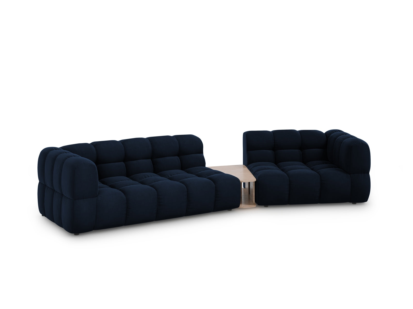 Entdecken Sie das stilvolle Sky Velour Sofa rechts 3 Sitzer 148cm von Cosmopolitan Design – Komfort und Eleganz für Ihr Zuhause.