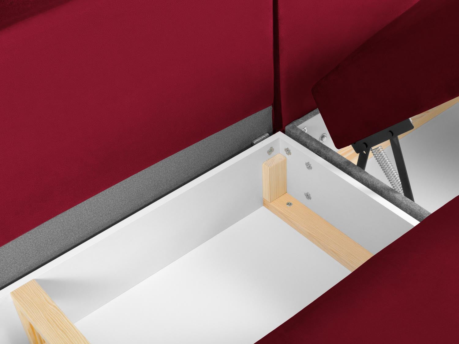 Erleben Sie das Kyoto Velour Panoramic Ecksofa links – ein stilvolles 7-Sitzer Sofa mit Schlaffunktion und cleverem Stauraum für Ihr Zuhause.