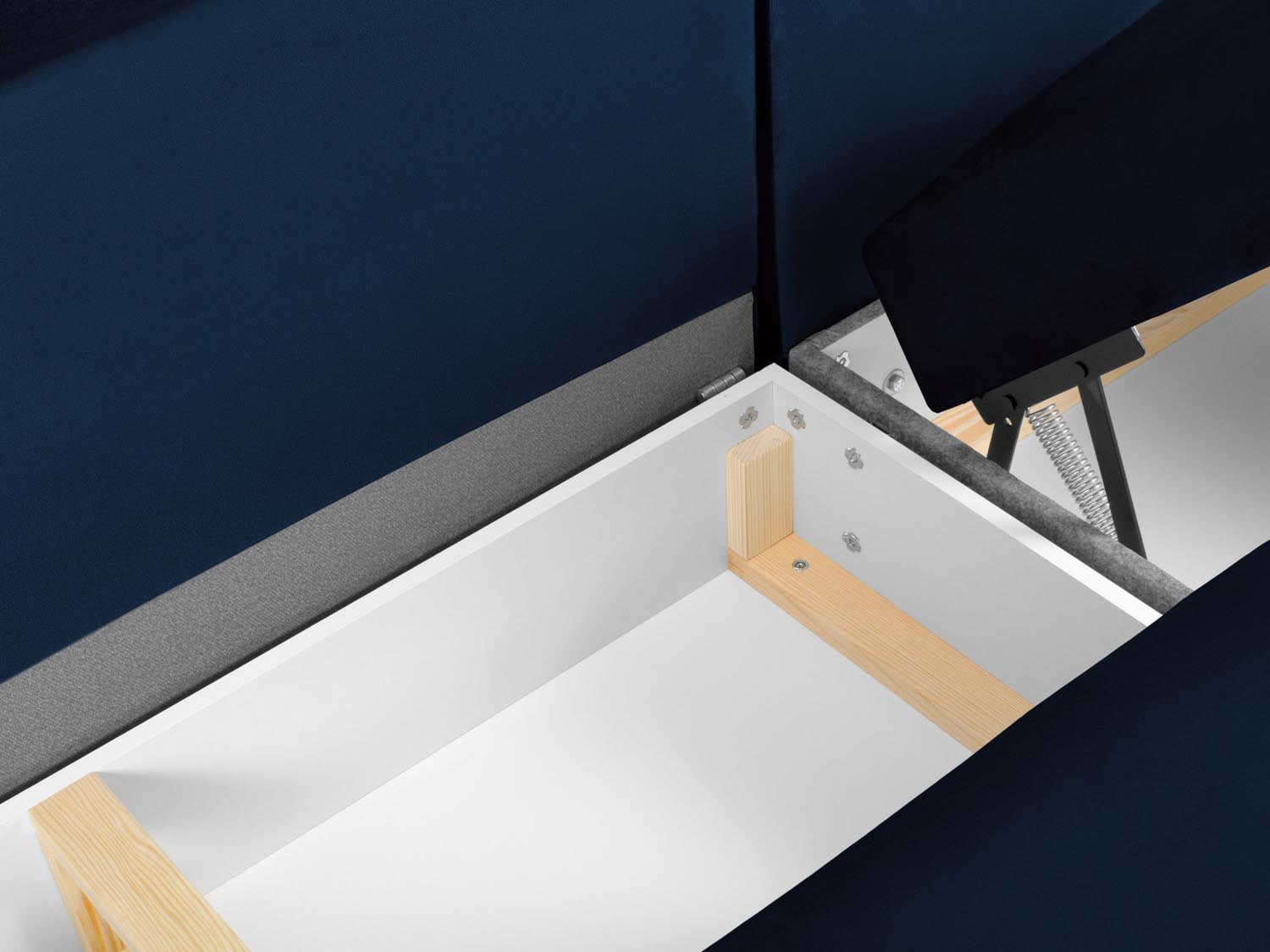 Erleben Sie das Kyoto Velour Panoramic Ecksofa links – ein elegantes 7-Sitzer Sofa mit luxuriösem Velour, Schlaffunktion und cleverem Stauraum für Ihr Zuhause.