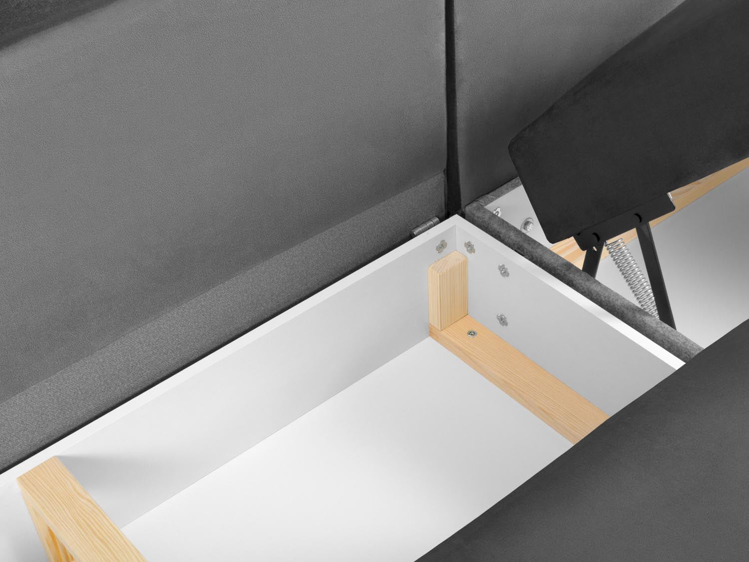 Erleben Sie das Kyoto Velour Panoramic Ecksofa links – ein stilvolles 7-Sitzer Sofa mit hochwertigem Velour, Schlaffunktion und praktischem Stauraum für Ihr Zuhause!