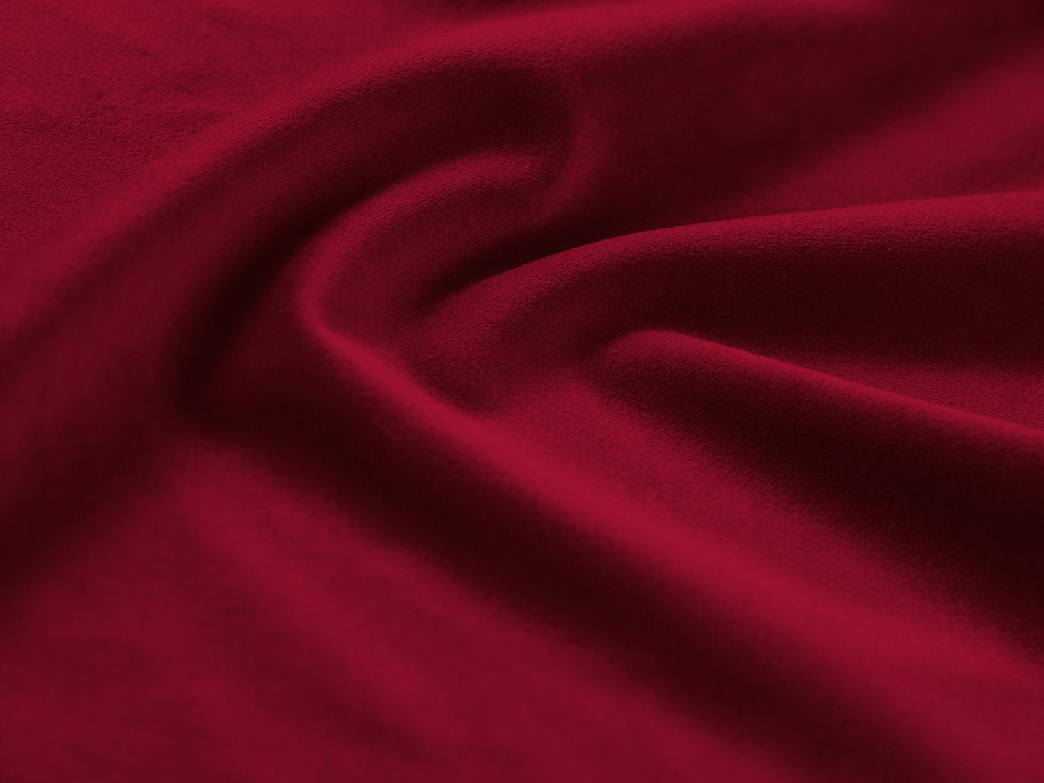 Elegantes rotes Kyoto Velour Panoramic Sofa, 7-Sitzer mit praktischem Stauraum und flexibler Schlaffunktion für gemütliche Abende.
