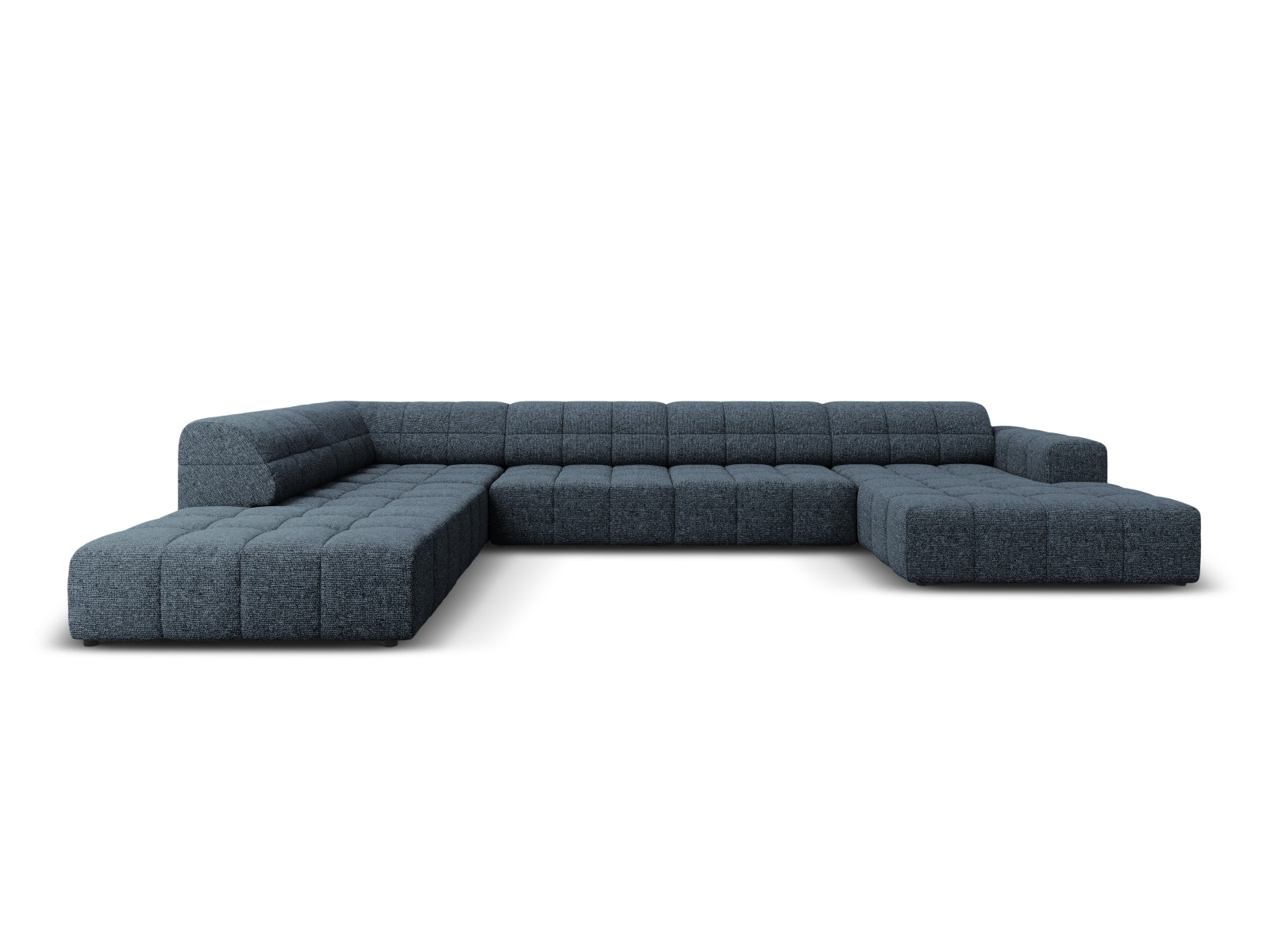 Chicago Panoramic Ecksofa links 7 Sitzer 262cm in Royal Blue präsentiert im Onlineshop von KAQTU Design AG. Ecksofa links ist von Cosmopolitan Design