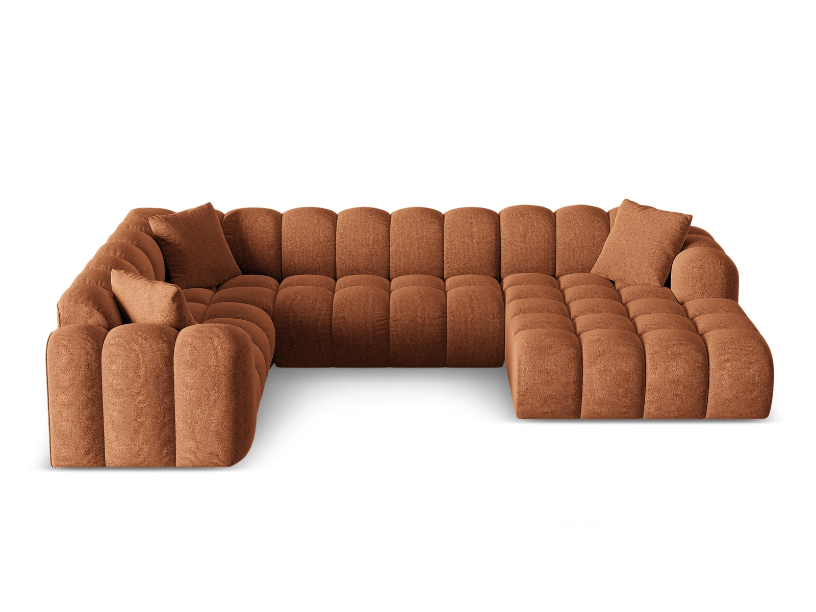 4-Sitzer Ecksofa links Panoramic Treno in Brick-Eden präsentiert im Onlineshop von KAQTU Design AG. Ecksofa links ist von Cosmopolitan Design