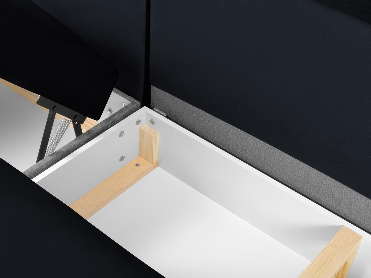 Erleben Sie das Kyoto Velour Panoramic Ecksofa rechts – ein stilvolles 7-Sitzer Sofa mit Schlaffunktion und cleverem Stauraum für Ihr Zuhause.