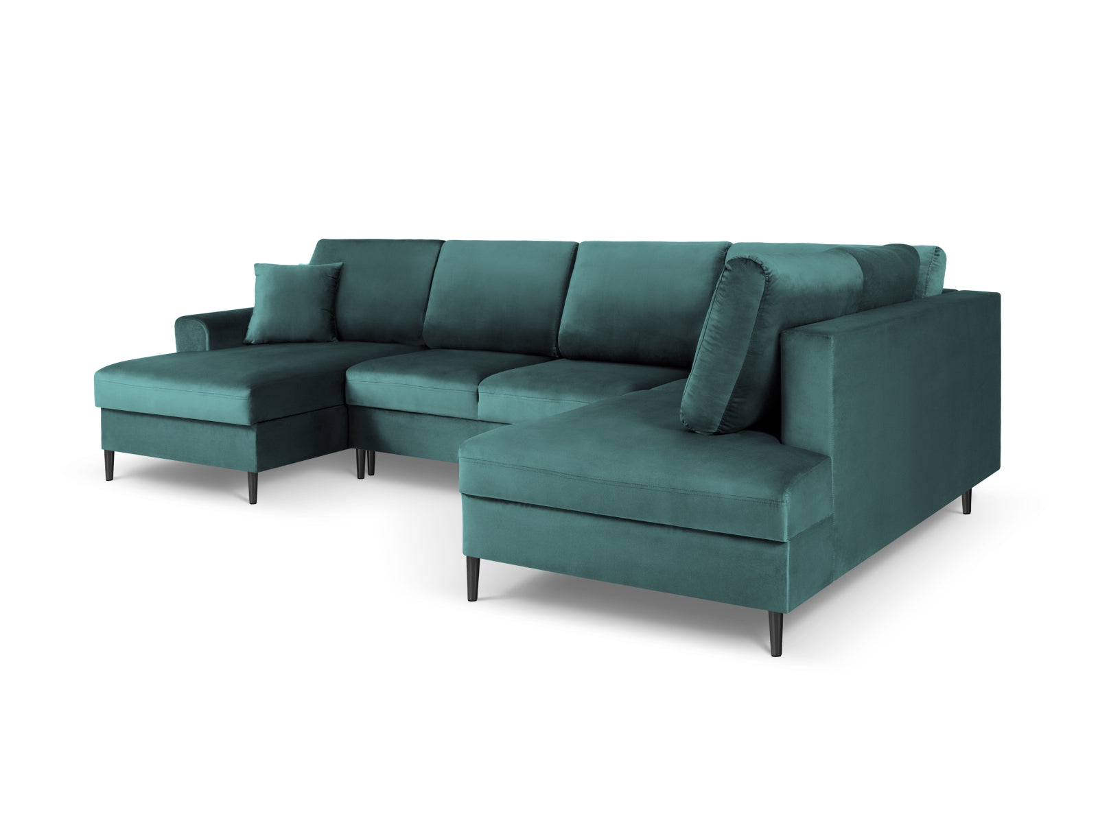 Erleben Sie das Kyoto Velour Panoramic Ecksofa rechts – stilvoll, funktional und perfekt für gesellige Abende. Mit Schlaffunktion und Stauraum für bis zu 7 Personen.