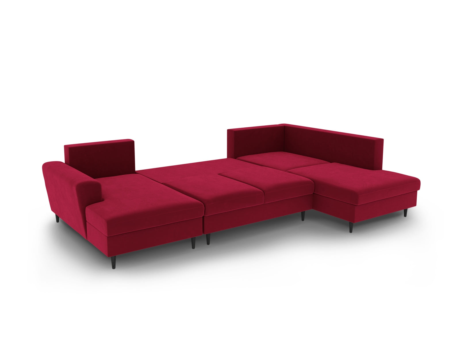 Entdecken Sie das Kyoto Velour Panoramic Sofa – ein elegantes 7-Sitzer mit Stauraum und Schlaffunktion, ideal für Komfort und Stil in Ihrem Wohnraum.