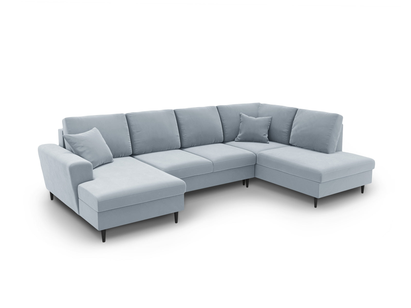 Erleben Sie das Kyoto Velour Panoramic Sofa in elegantem Design – ein 7-Sitzer mit praktischen Stauraum- und Schlaffunktionen für Ihr Zuhause.