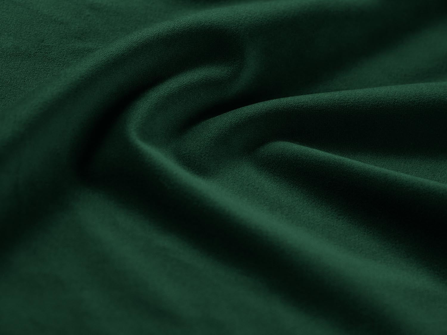 Stilvolles Kyoto Velour Panoramic Sofa in edlem Flaschengrün, 7-Sitzer mit praktischem Stauraum und umwandelbarer Schlaffunktion.