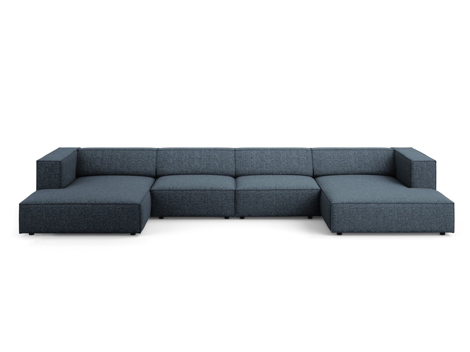 Arendal Panoramic Sofa 6 Sitzer in Royal Blue präsentiert im Onlineshop von KAQTU Design AG. 5er Sofa ist von Cosmopolitan Design