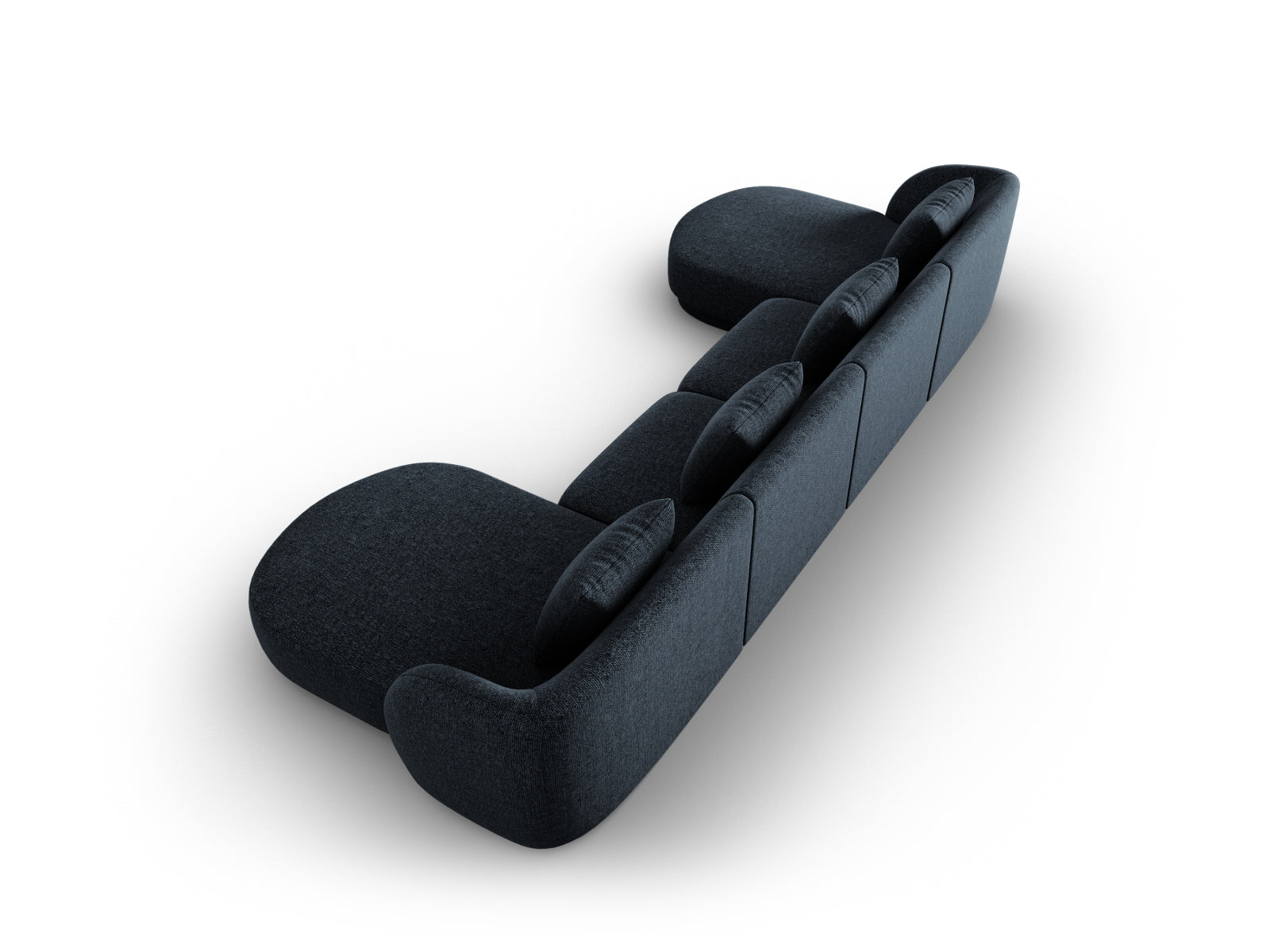 Erleben Sie das stilvolle Tulum Panoramic Sofa 5 Sitzer (156cm) von Cosmopolitan Design – perfekt für moderne Wohnräume und entspannte Stunden.