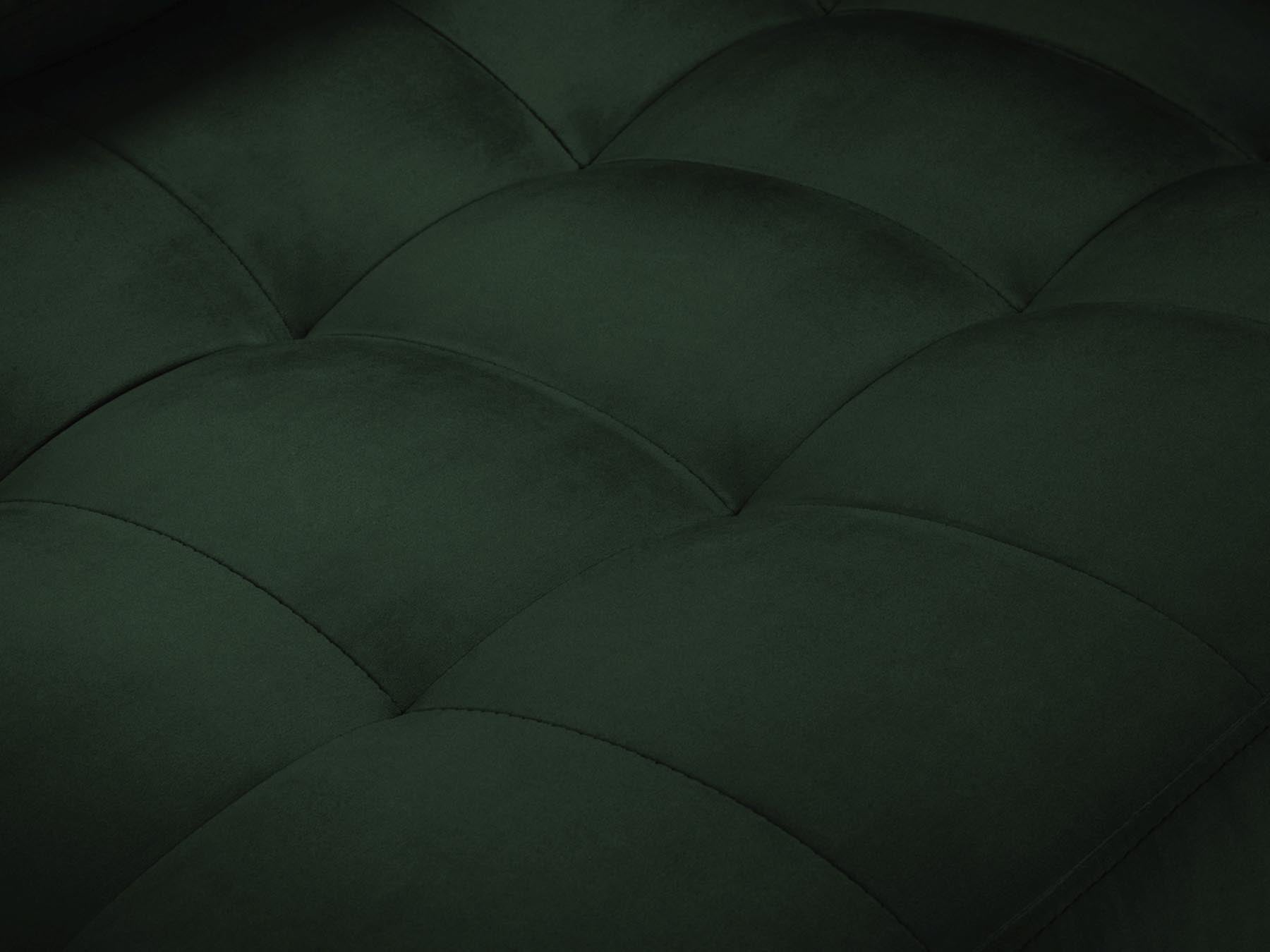 Geräumiges 6-Sitzer Panoramic Sofa Aspen in edlem Flaschengrün, perfekt für gesellige Abende und modernes Wohndesign.