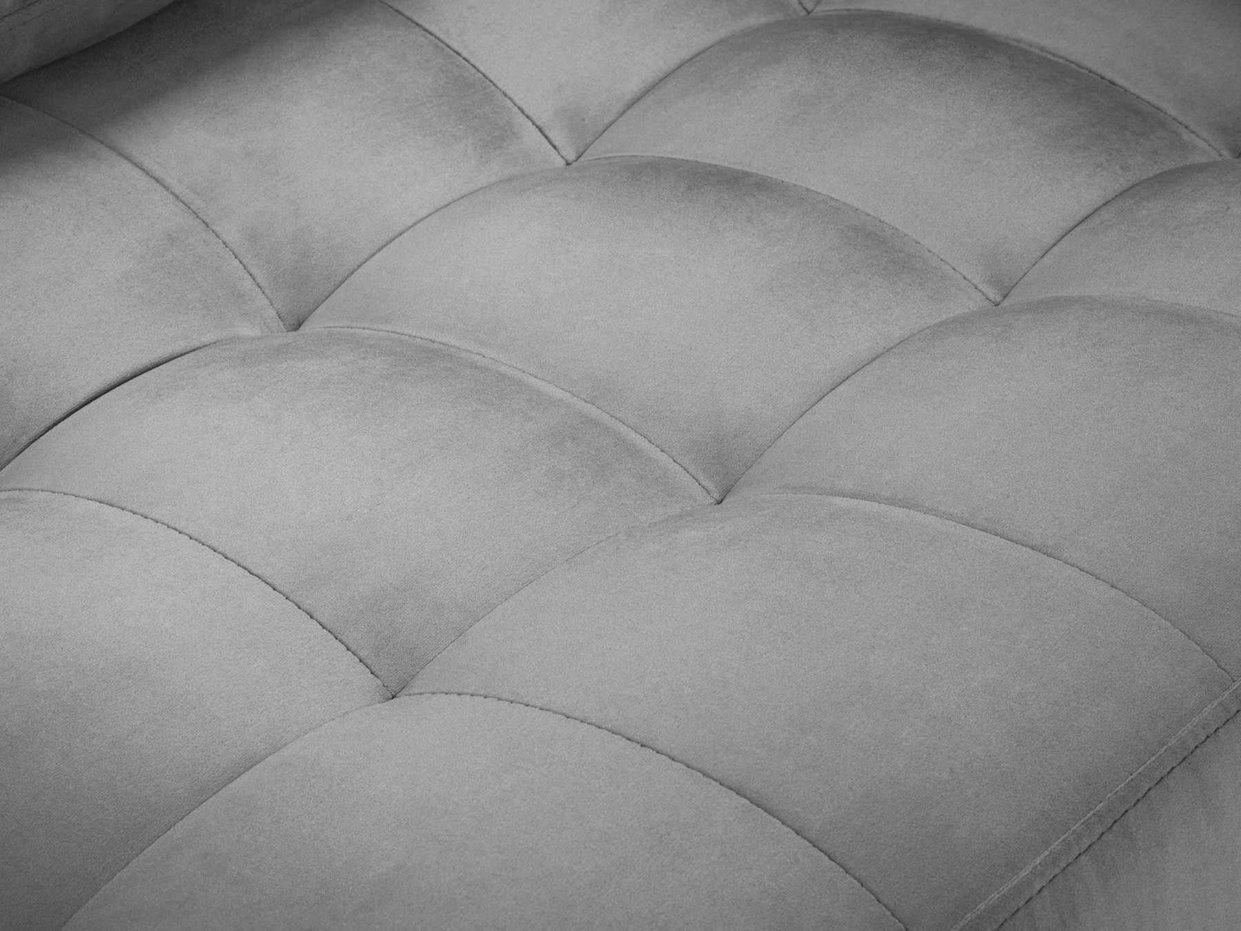 Geräumiges 6-Sitzer Panoramic Sofa Aspen in modernem Grau, perfekt für gesellige Abende und stilvolle Einrichtungsideen.