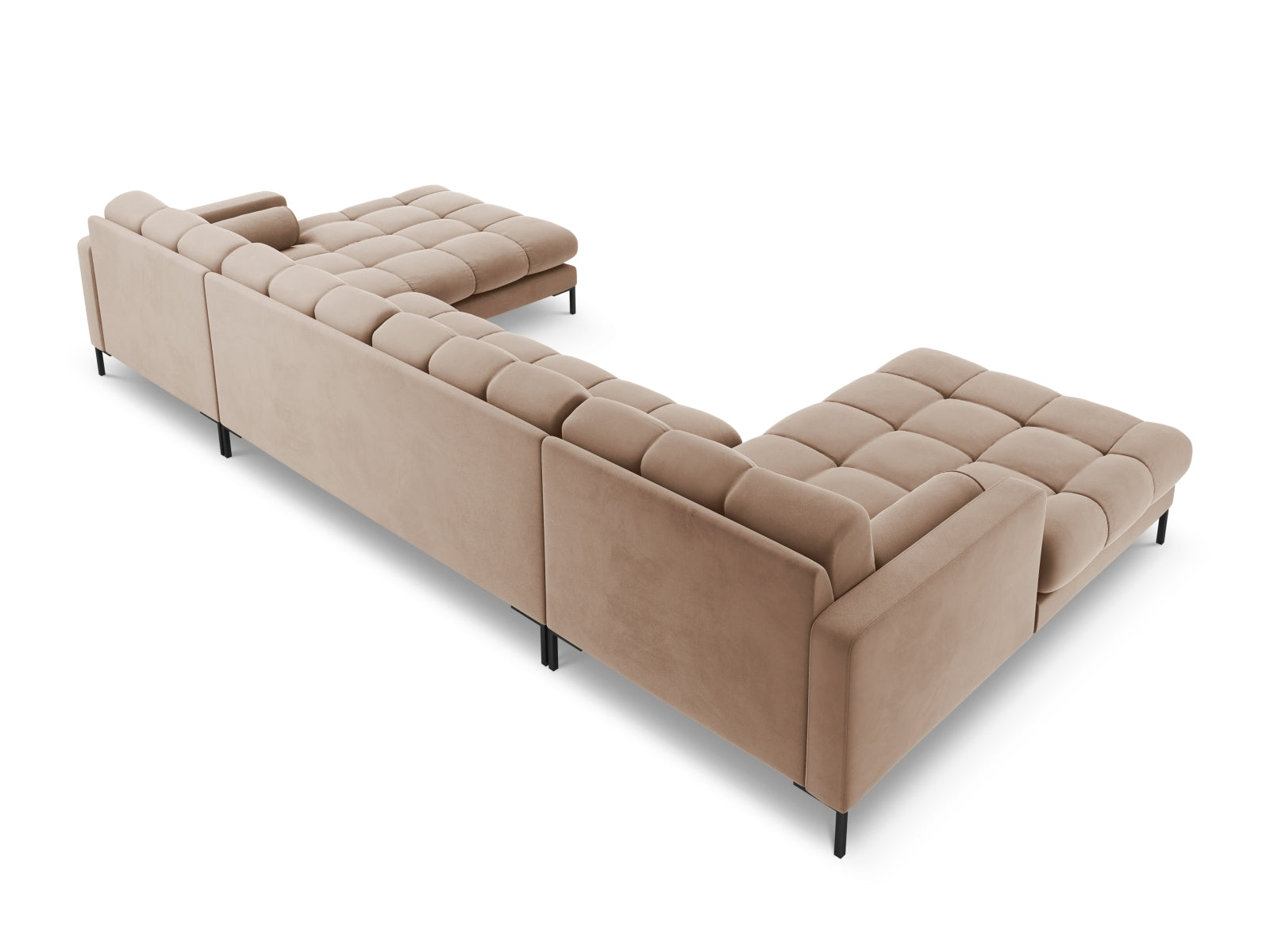Stilvolles Ecksofa Bali für 7 Personen von Cosmopolitan Design, perfekt für entspannte Stunden und gesellige Zusammenkünfte.