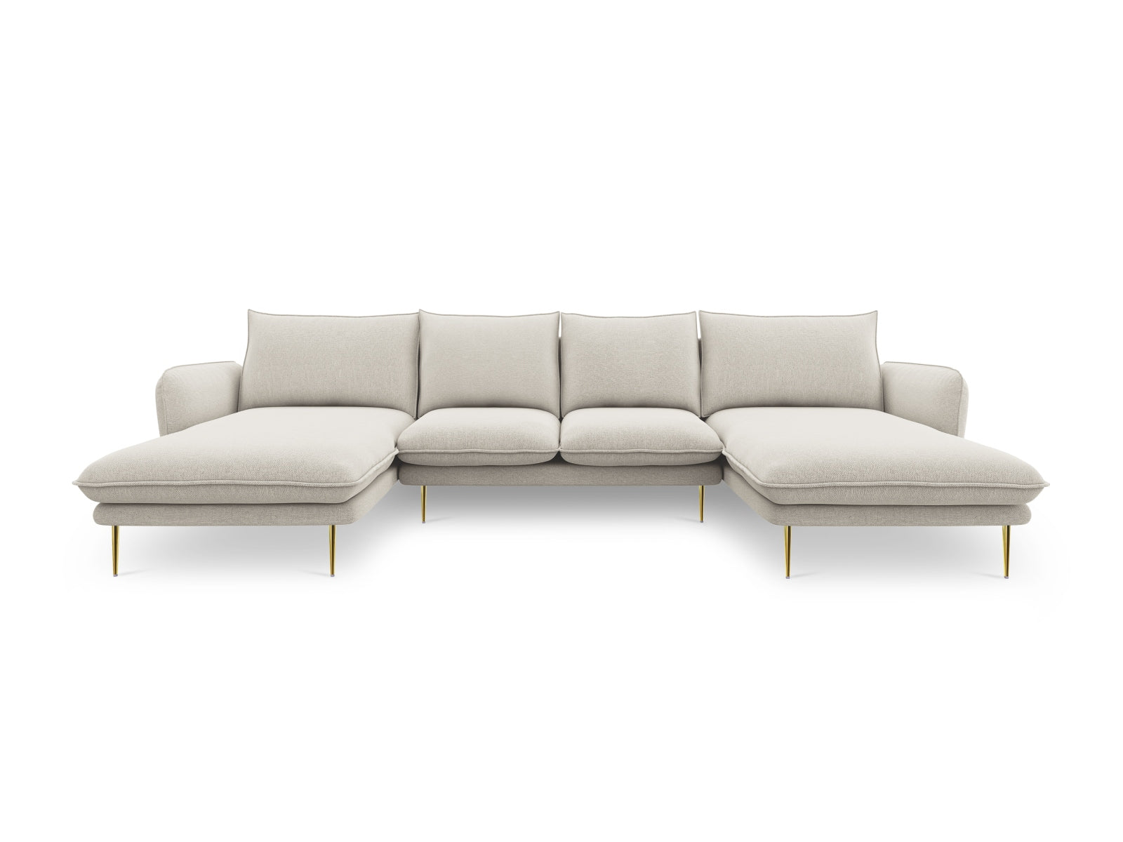 Erleben Sie das Vienna Panoramic Sofa 6 Sitzer 170cm von Cosmopolitan Design – der perfekte Mittelpunkt für Ihr Wohnzimmer, stilvoll und komfortabel.
