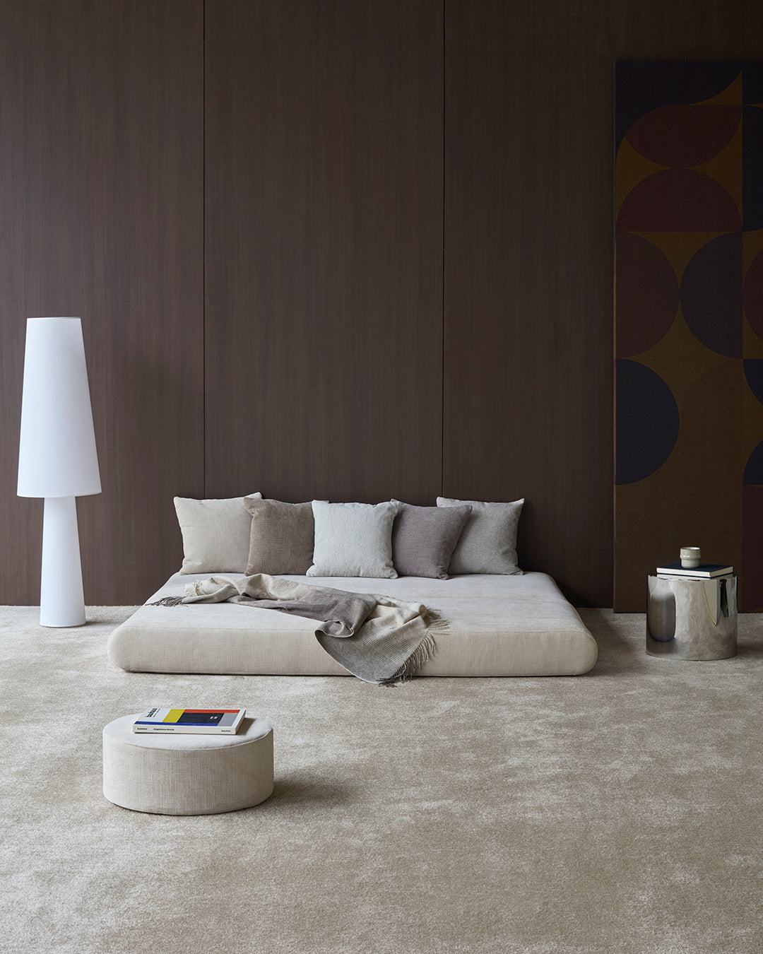 Circlus Tagesbett in 410 Esina Almond präsentiert im Onlineshop von KAQTU Design AG. Bettsofa ist von Innovation Living