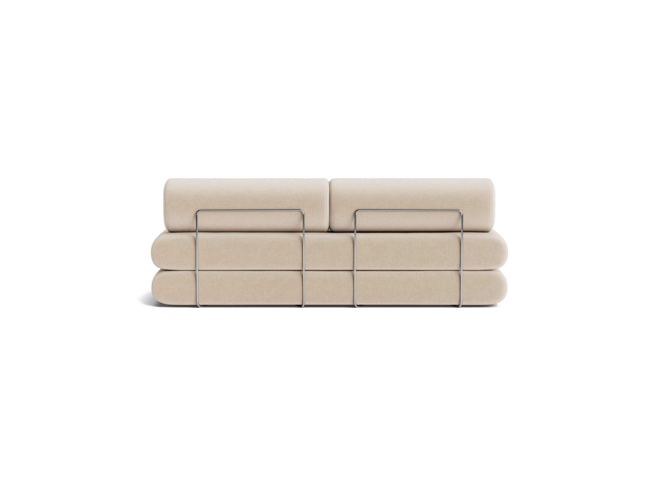 Circlus Tagesbett Mit Rückenpolstern in 410 Esina Almond präsentiert im Onlineshop von KAQTU Design AG. Bettsofa ist von Innovation Living