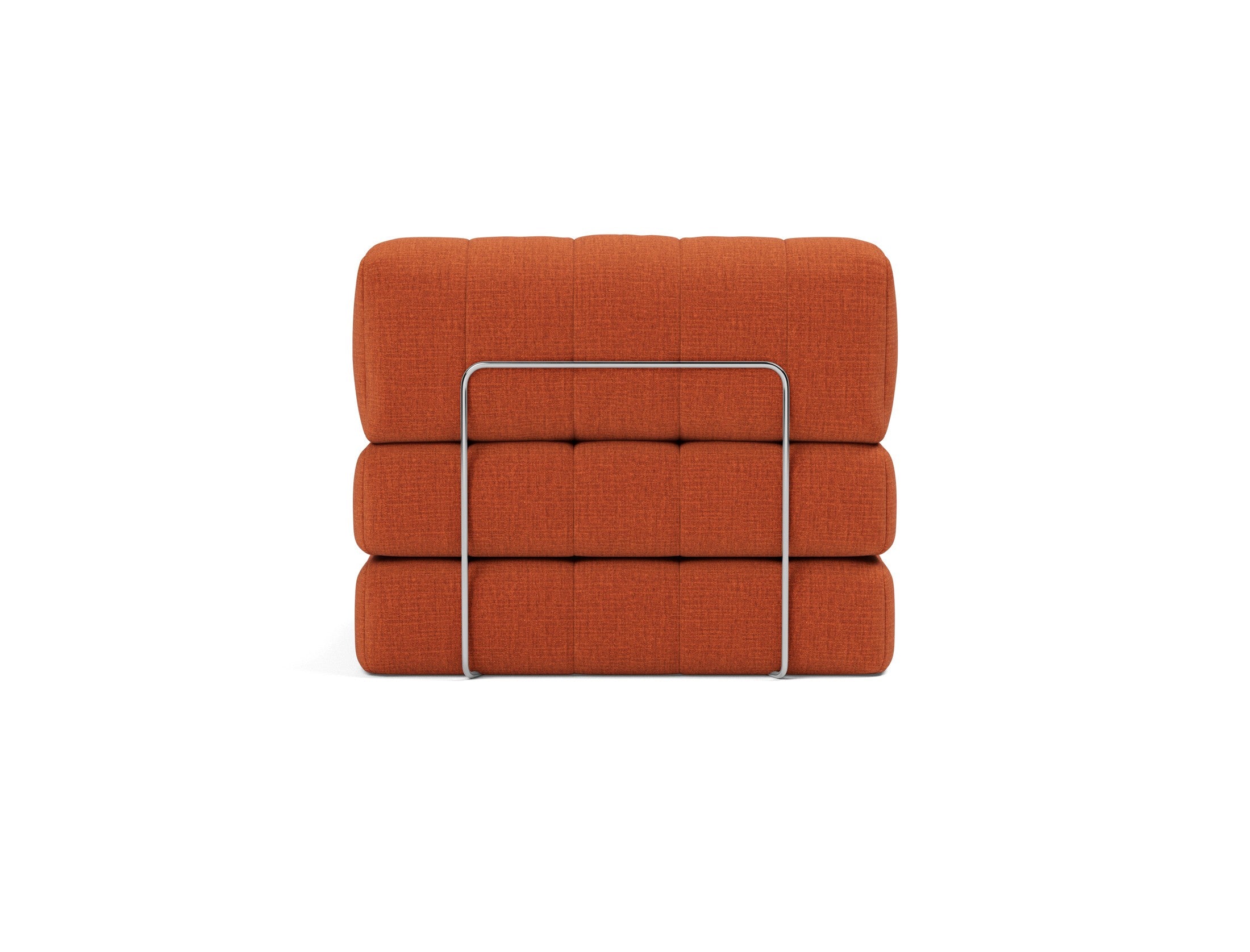 CozyPad Sessel in 412 Esina Rust Orange präsentiert im Onlineshop von KAQTU Design AG. Bettsessel ist von Innovation Living