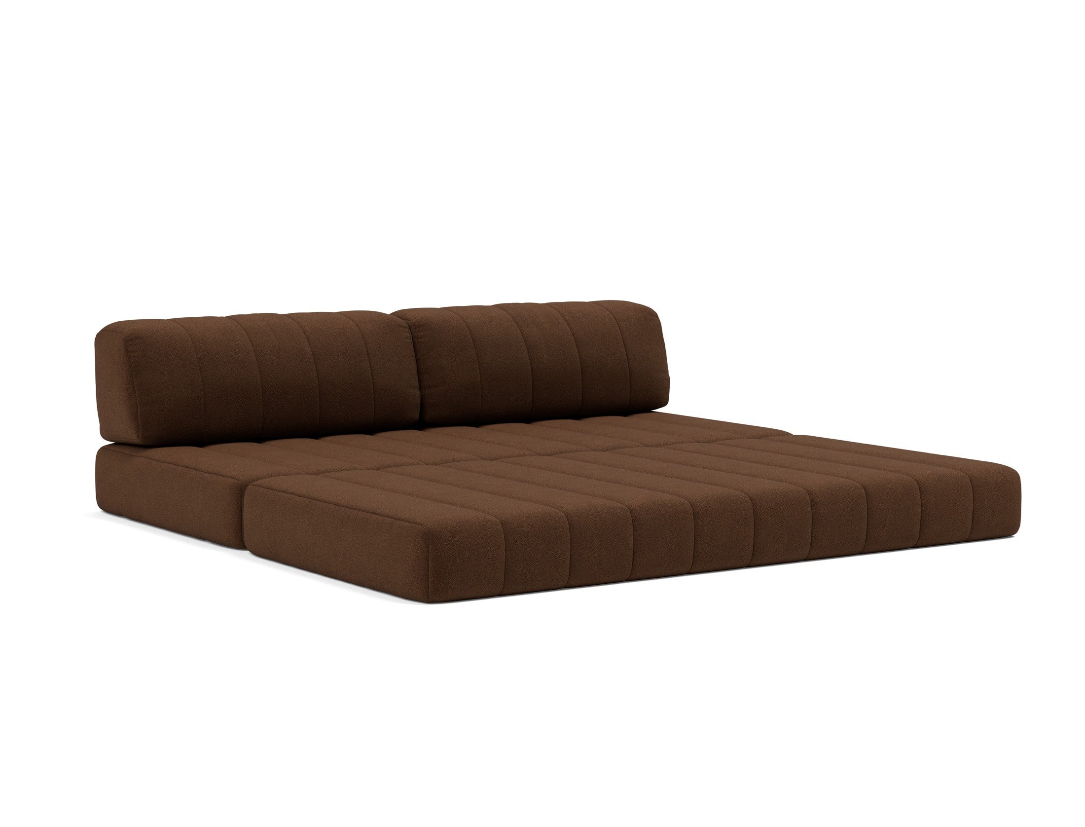 CozyPad Schlafsofa in 359 Taura Cappuccino präsentiert im Onlineshop von KAQTU Design AG. Bettsofa ist von Innovation Living