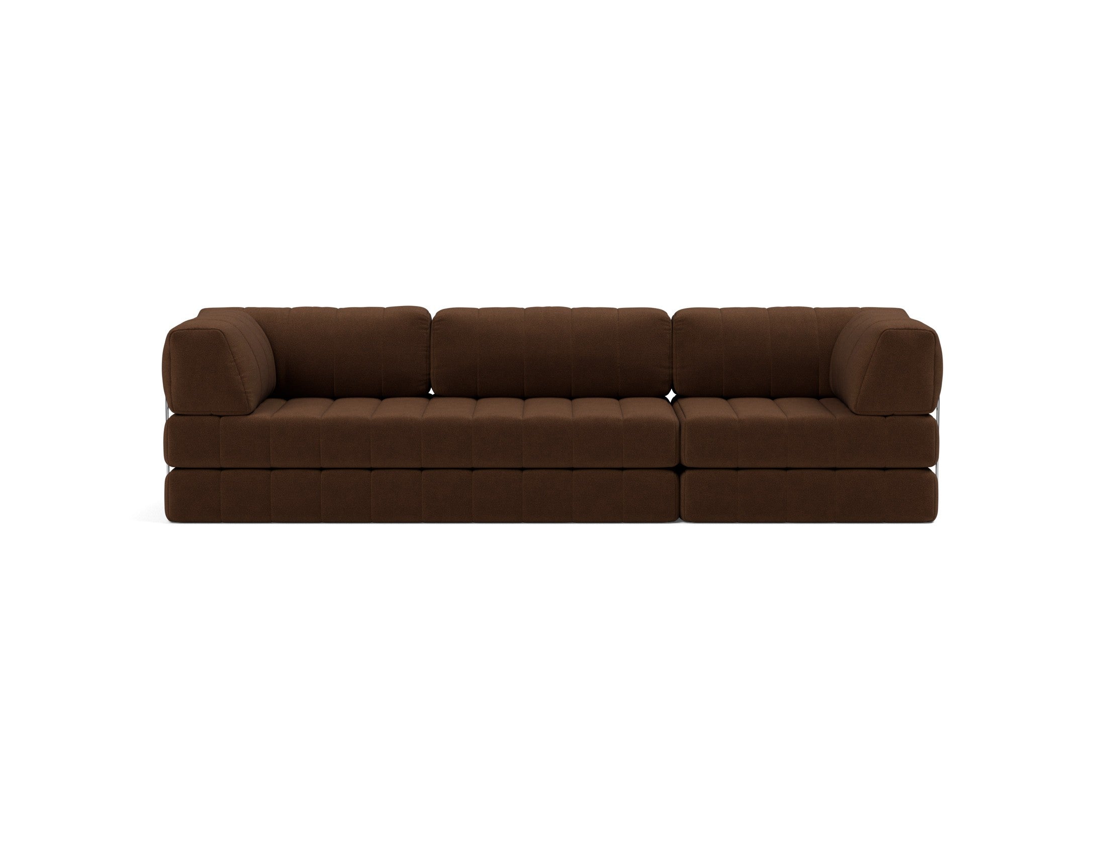 CozyPad Schlafsofa Grand mit Armlehnen in 359 Taura Cappuccino präsentiert im Onlineshop von KAQTU Design AG. Bettsofa ist von Innovation Living