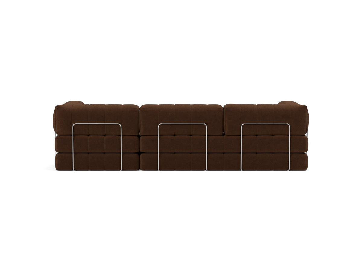 CozyPad Schlafsofa Grand mit Armlehnen in 359 Taura Cappuccino präsentiert im Onlineshop von KAQTU Design AG. Bettsofa ist von Innovation Living