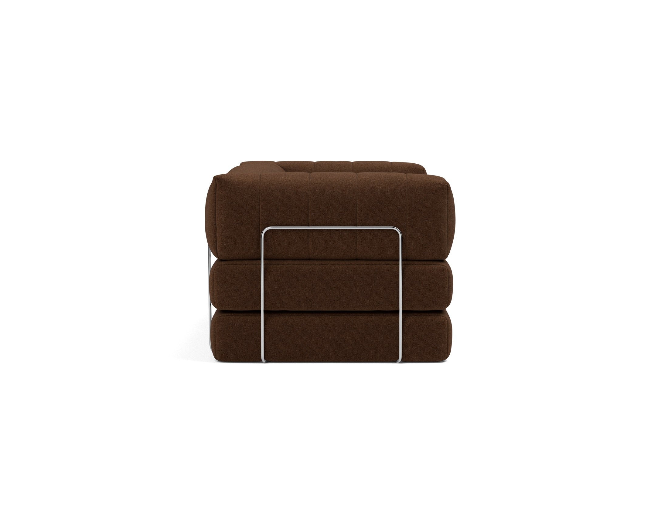 CozyPad Schlafsofa mit Armlehnen in 359 Taura Cappuccino präsentiert im Onlineshop von KAQTU Design AG. Bettsofa ist von Innovation Living